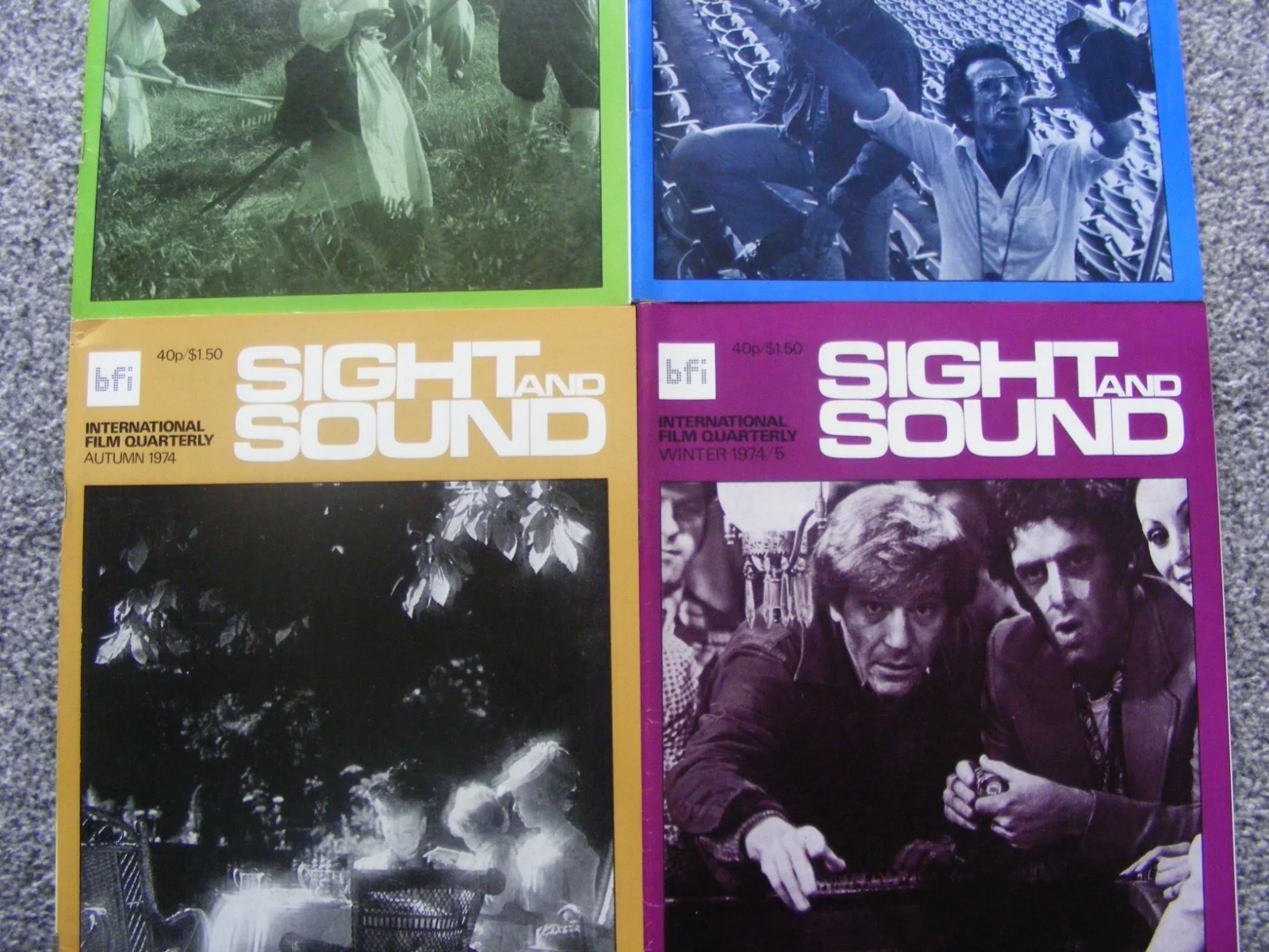 vintage 1974 sight and sound magazines, british film institute; the exorcist, ba, изображение 3