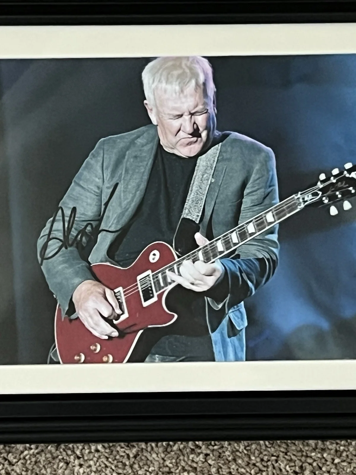 ALEX LIFESON Of RUSH Autographed signed 8 X 11.5 photo GUITAR LEGEND, изображение 5