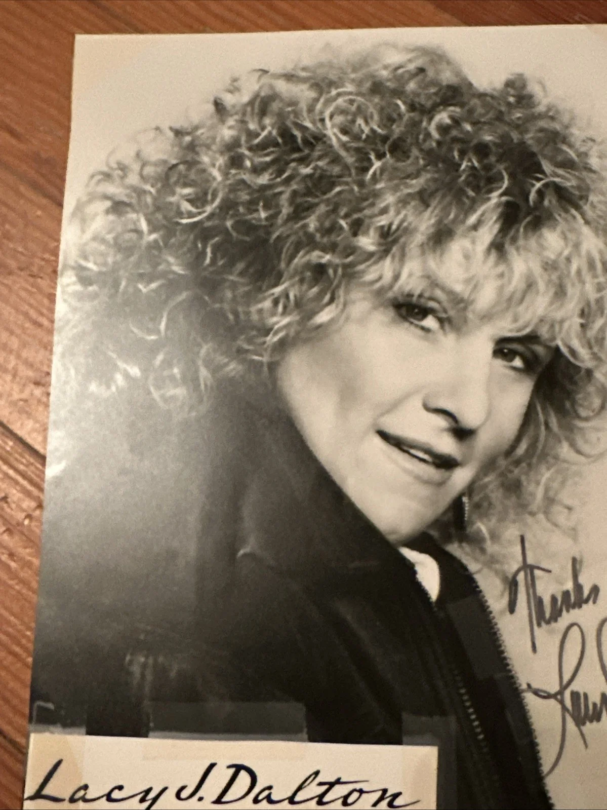 Autographed Headshot Publicity Still LACY J DALTON Country Singer, изображение 3