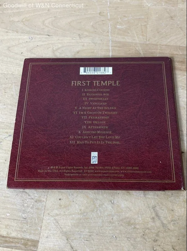 Closure In Moscow First Temple CD Equal Vision 2009 Signed Autographed Digipak, image 2