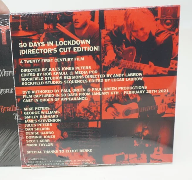 CD, DVDs, Cards The Alarm Signed Christmas Gathering 50 Days in Lockdown Omega, изображение 5