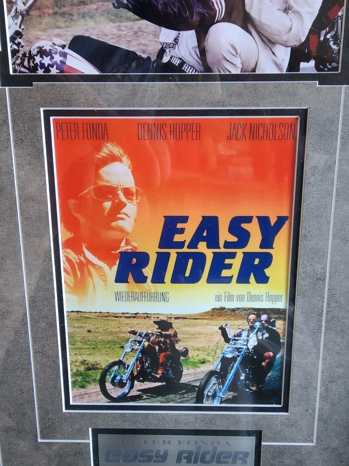 Easy rider, dual signed by jack nicholson and peter fonda on a 8 X 10 Color Pic, изображение 3