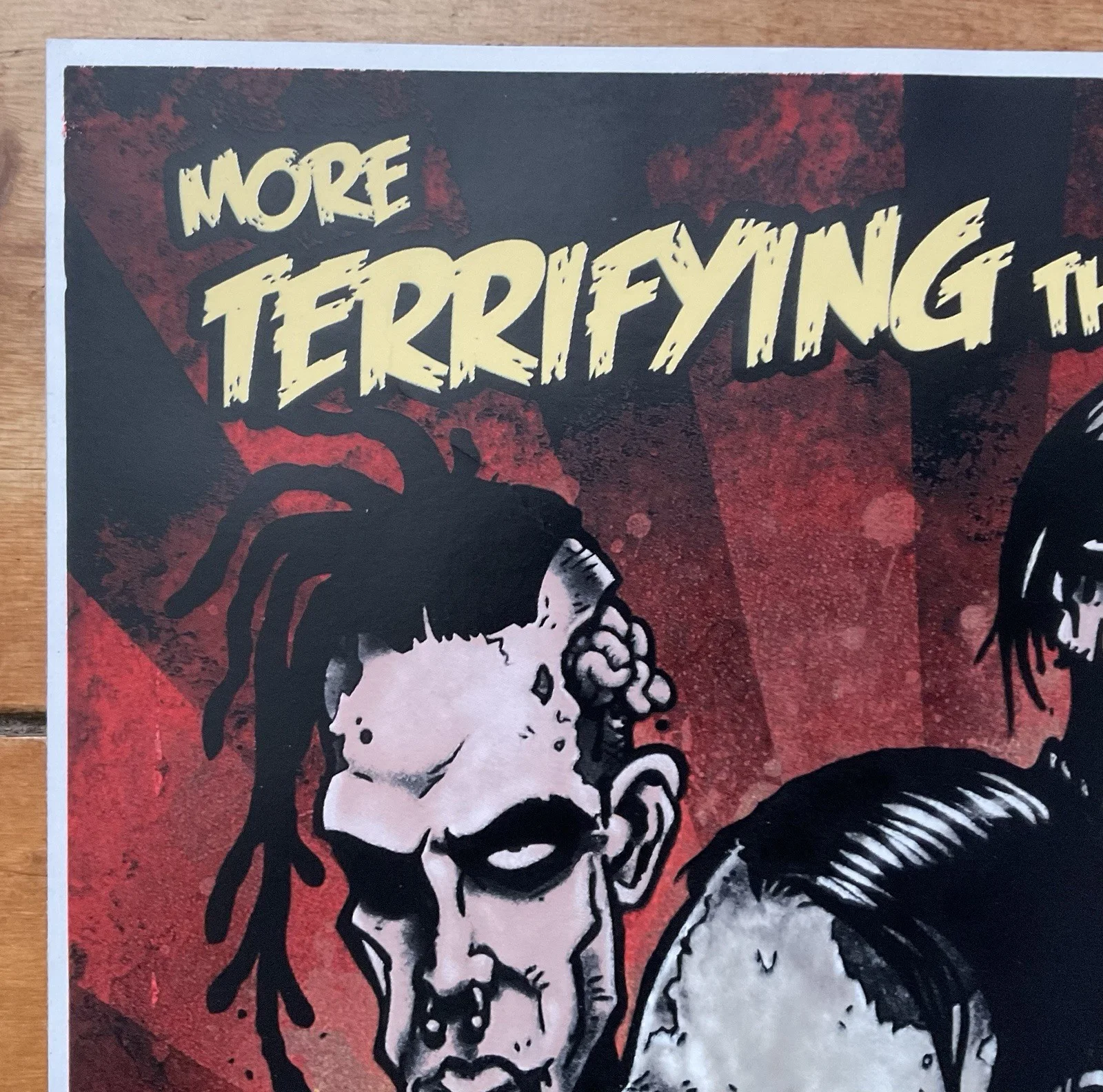 COMBICHRIST Rare 2009 Ltd Ed #145/200 Halloween Poster SIGNED By All Members, изображение 4