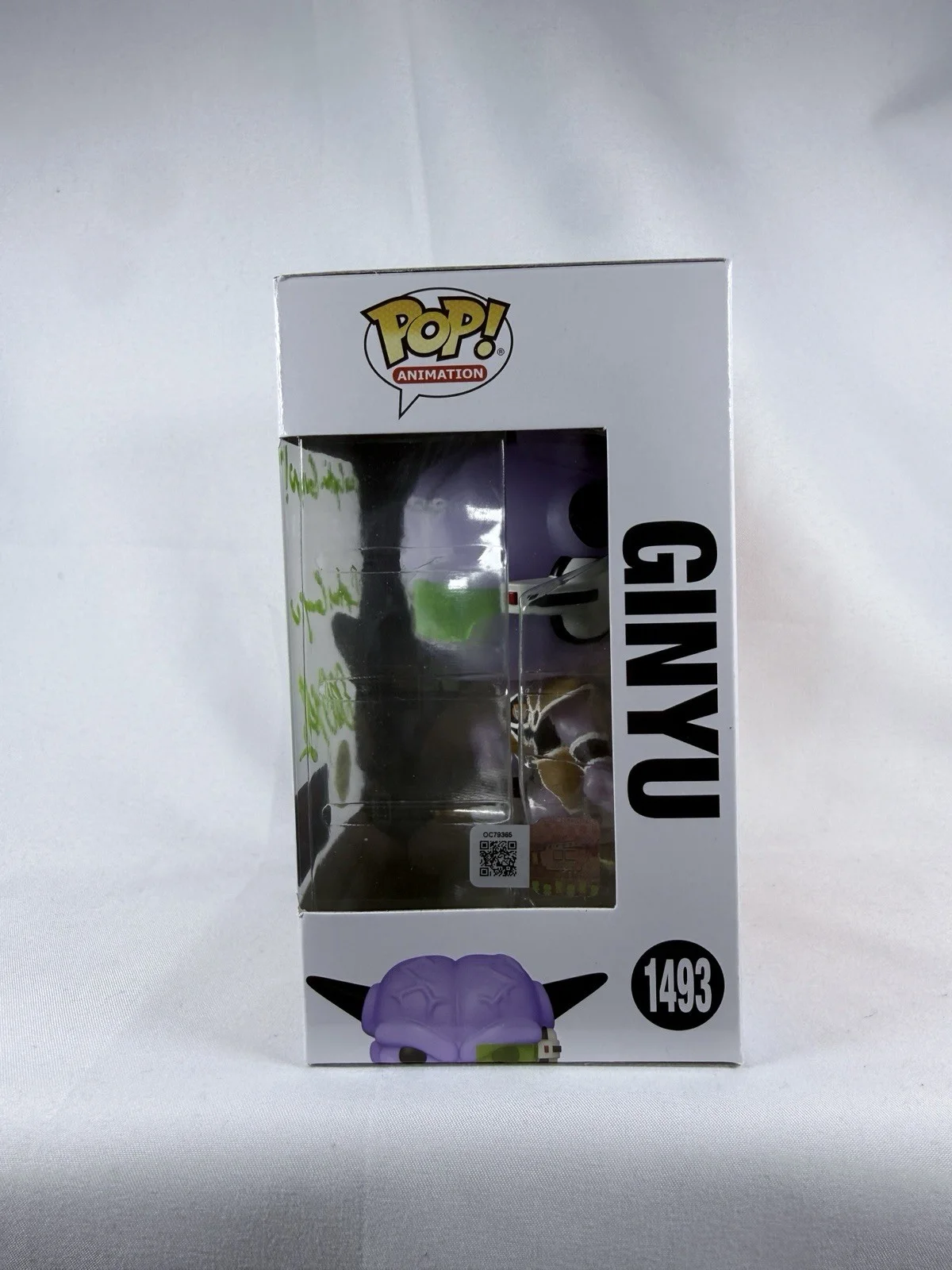 Dale D. Kelly Signed Ginyu Funko Pop 1493 Dragon Ball Z OC COA Quote & Protector, изображение 2