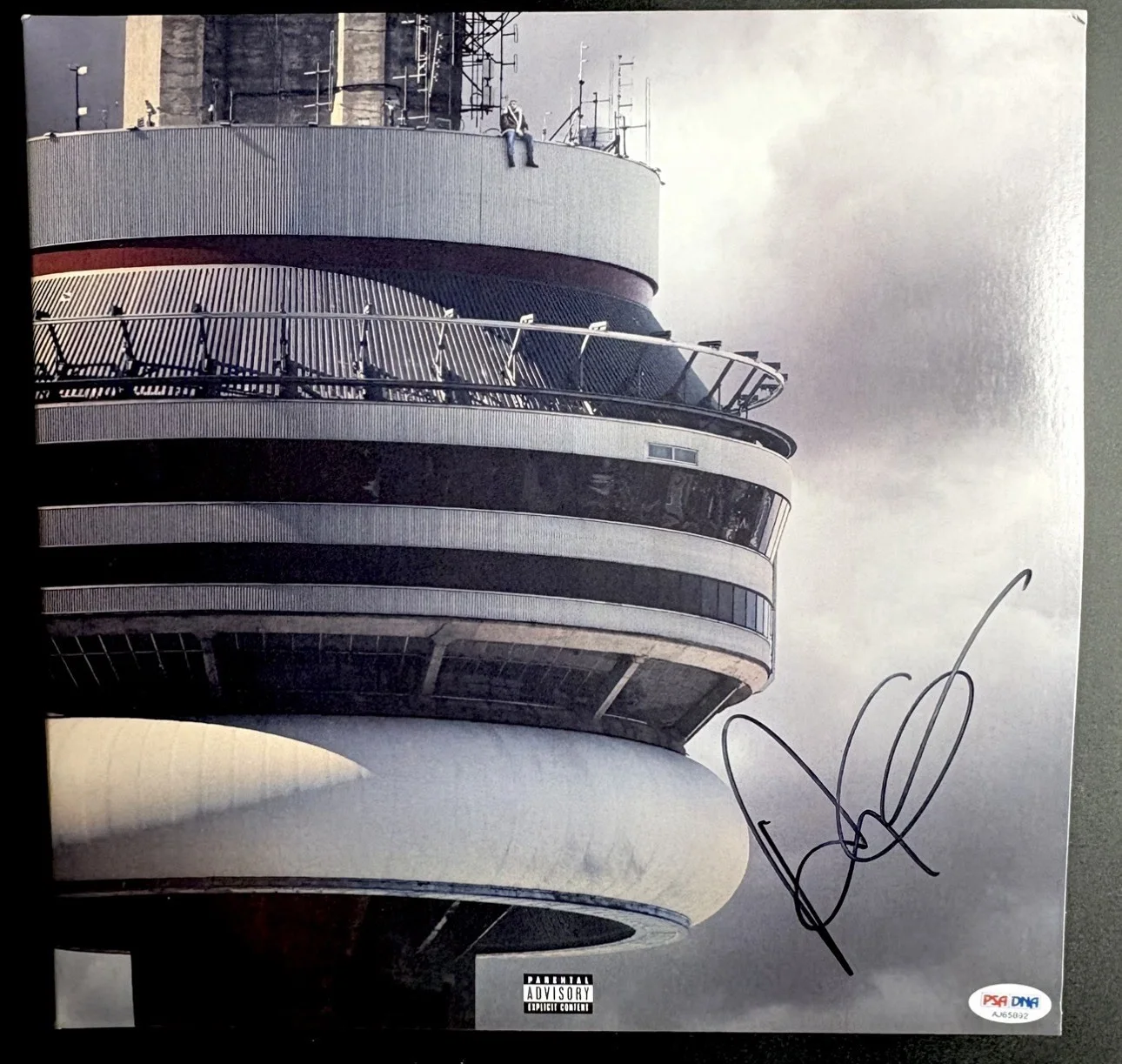 Drake (PSA/DNA) Autographed Vinyl Authenticated Views Take Care CLB Ice Man, изображение 3