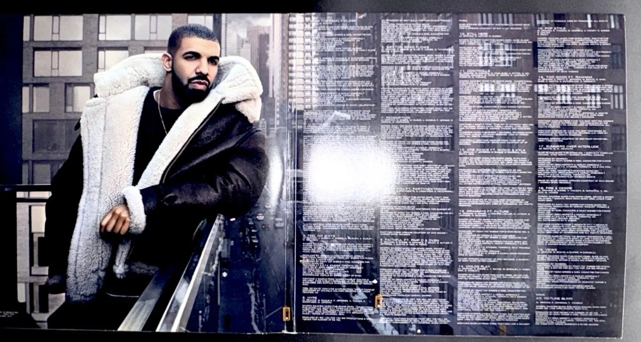 Drake (PSA/DNA) Autographed Vinyl Authenticated Views Take Care CLB Ice Man, изображение 4