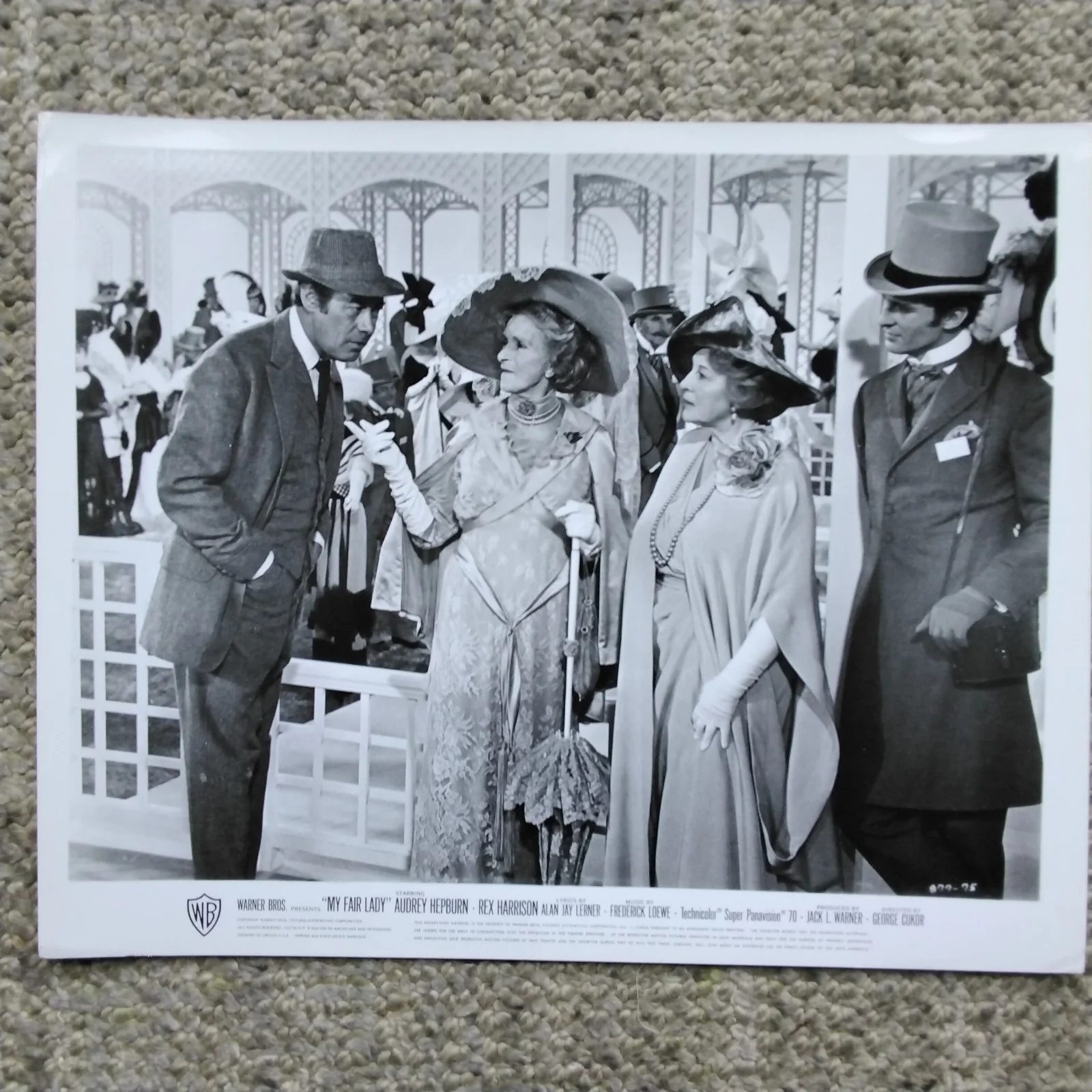 Gladys Cooper SIGNED Paper Photo 40s Movie Actress Now Voyager My Fair Lady Rex, изображение 5