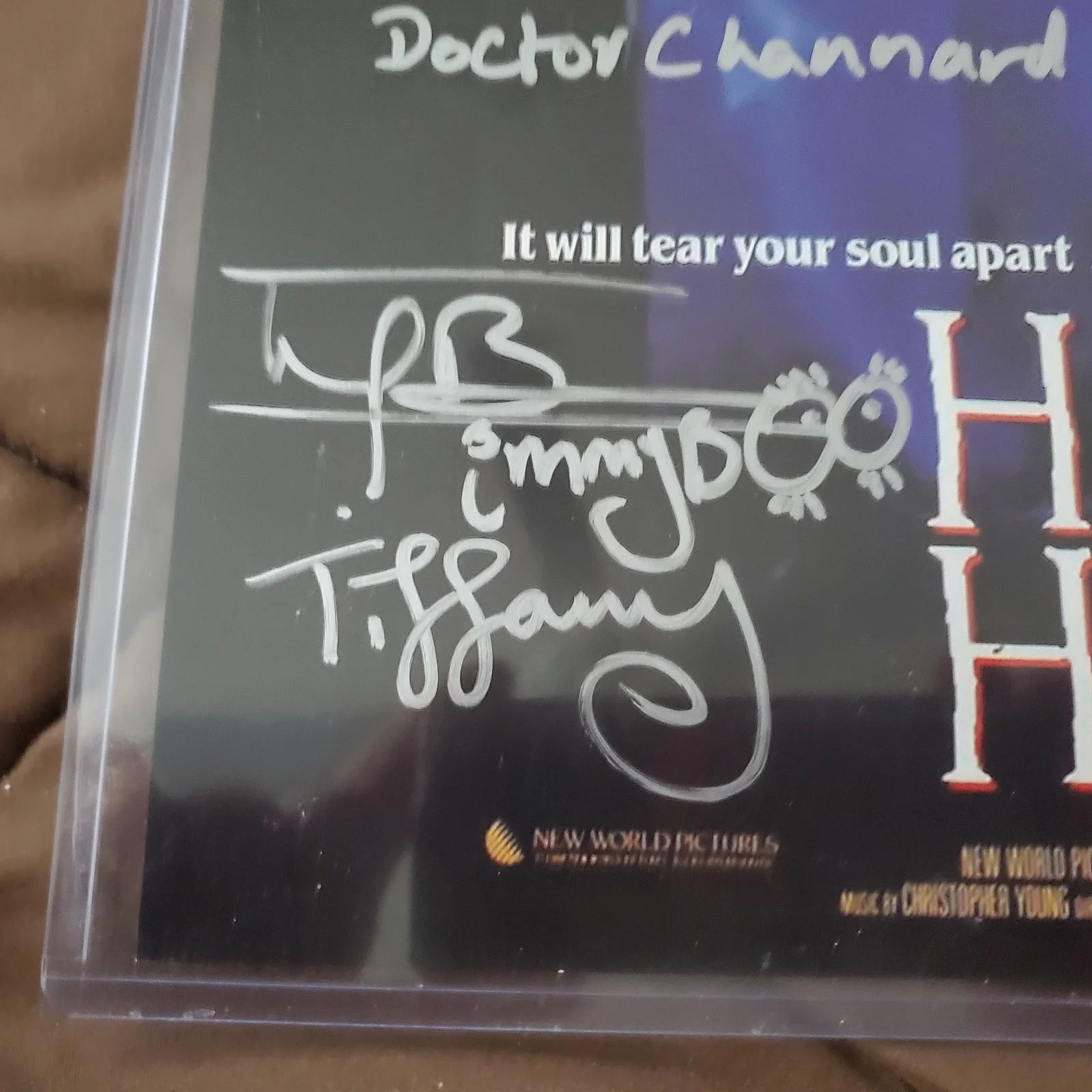 Hellbound: Hellraiser 2 Signed by 3x 11x17 Autograph Print, image 3