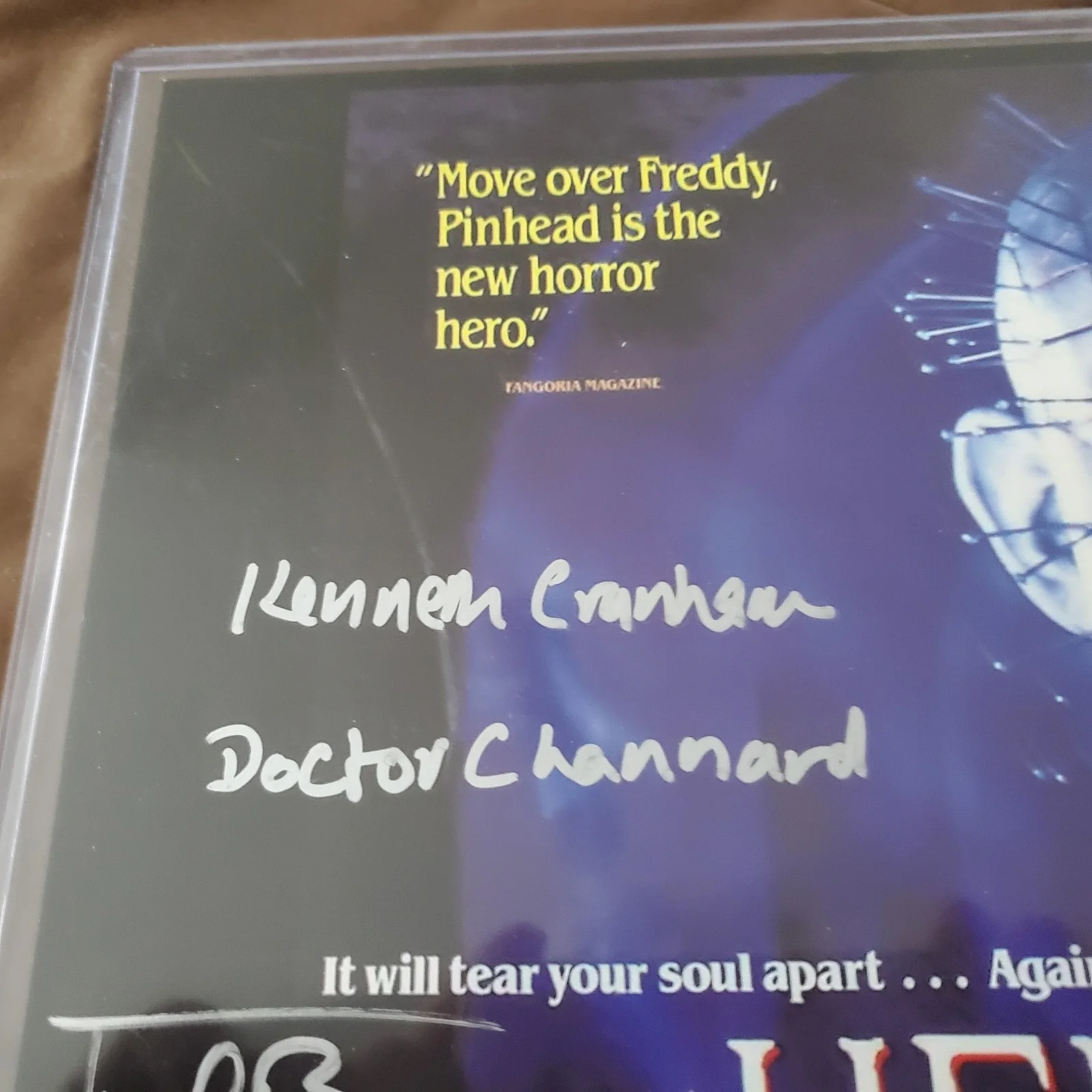 Hellbound: Hellraiser 2 Signed by 3x 11x17 Autograph Print, image 4