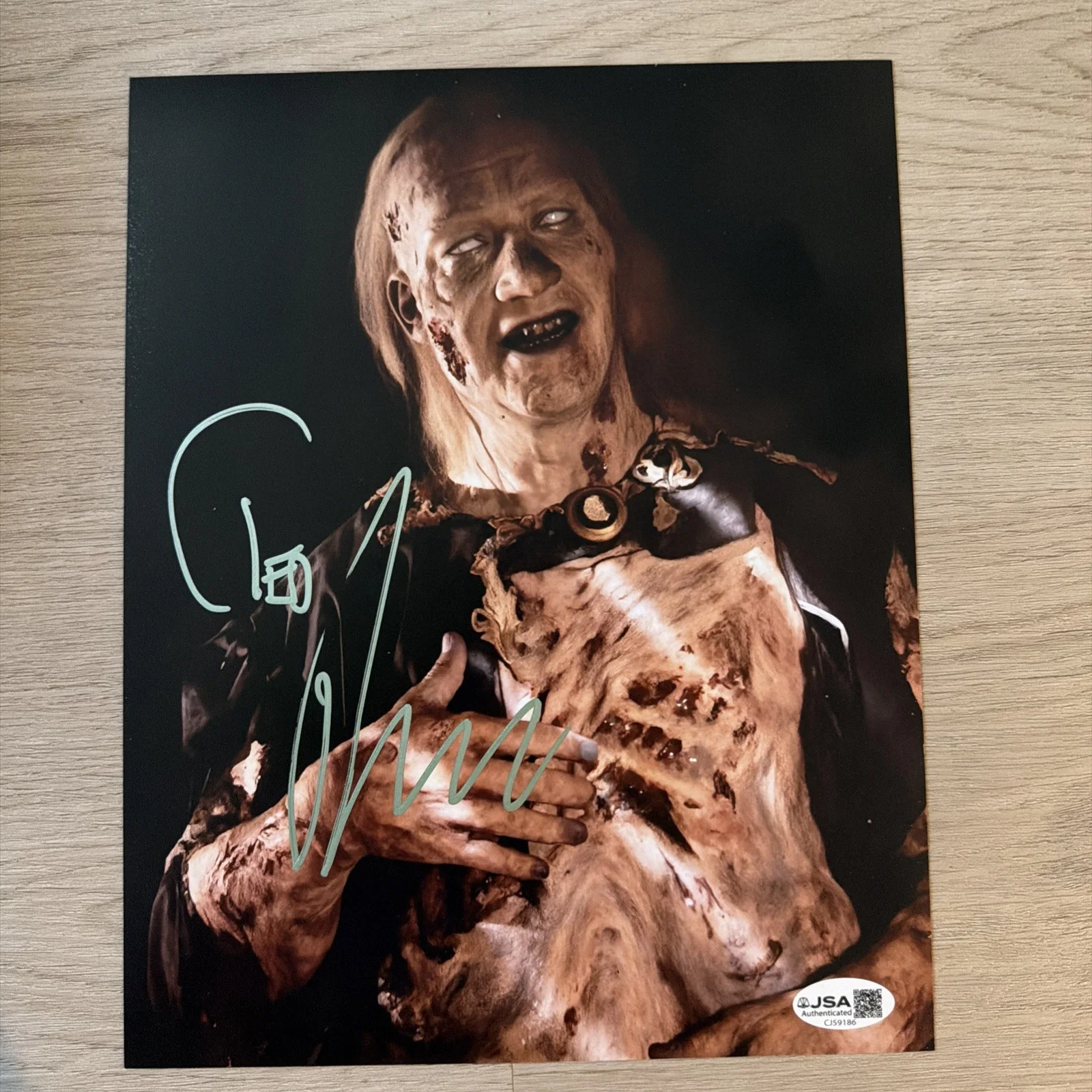 Ted Raimi signed Evil Dead 8x10 JSA Authenticated Autograph, image 2