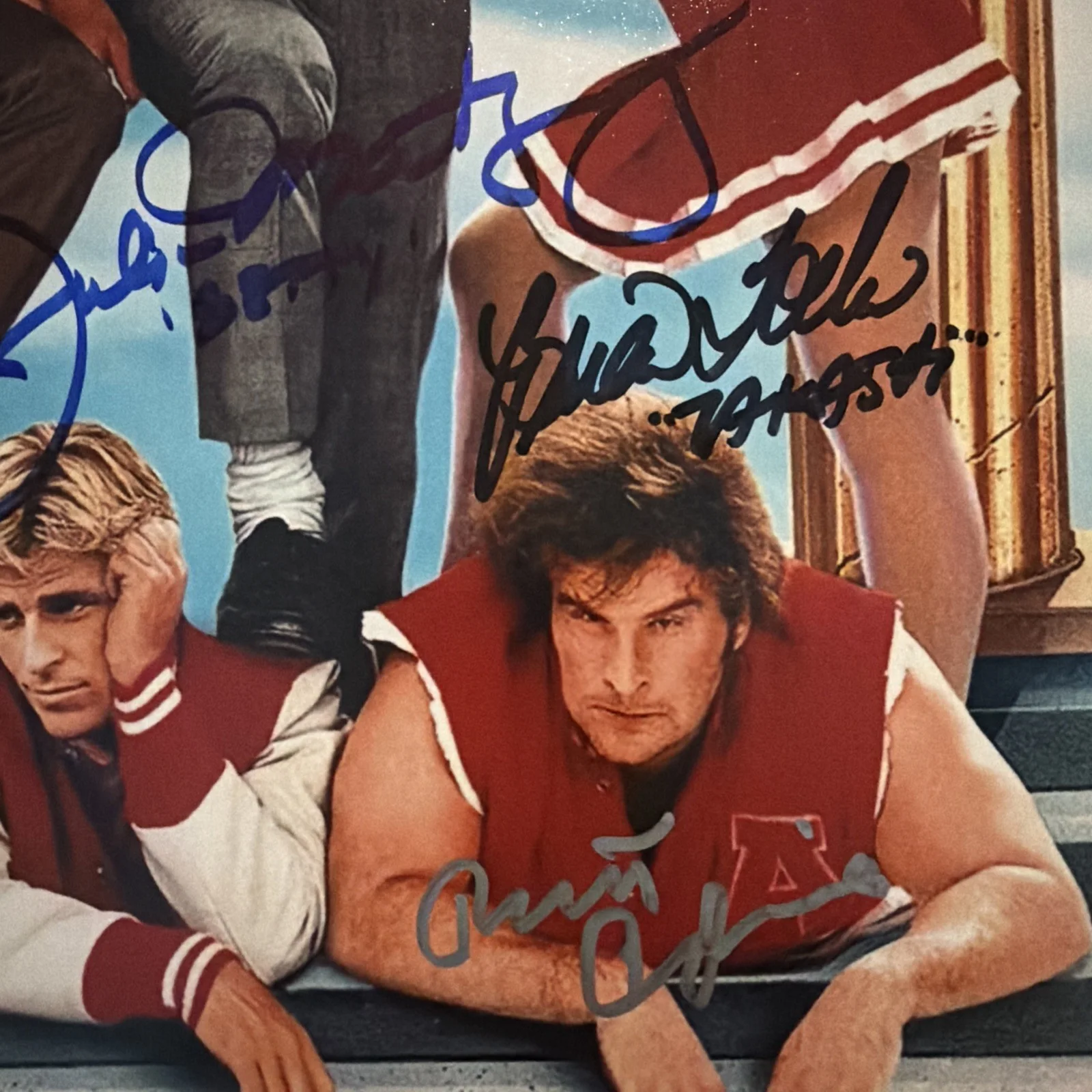 Revenge Of The Nerds cast signed 11x14 JSA Signed by 7 Lambda Lambda Lambda, image 5