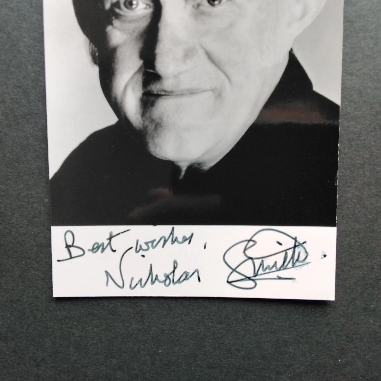 Nicholas Smith SIGNED Photo TV Movie Actor Are You Being Served? Sherlock Holmes, изображение 4