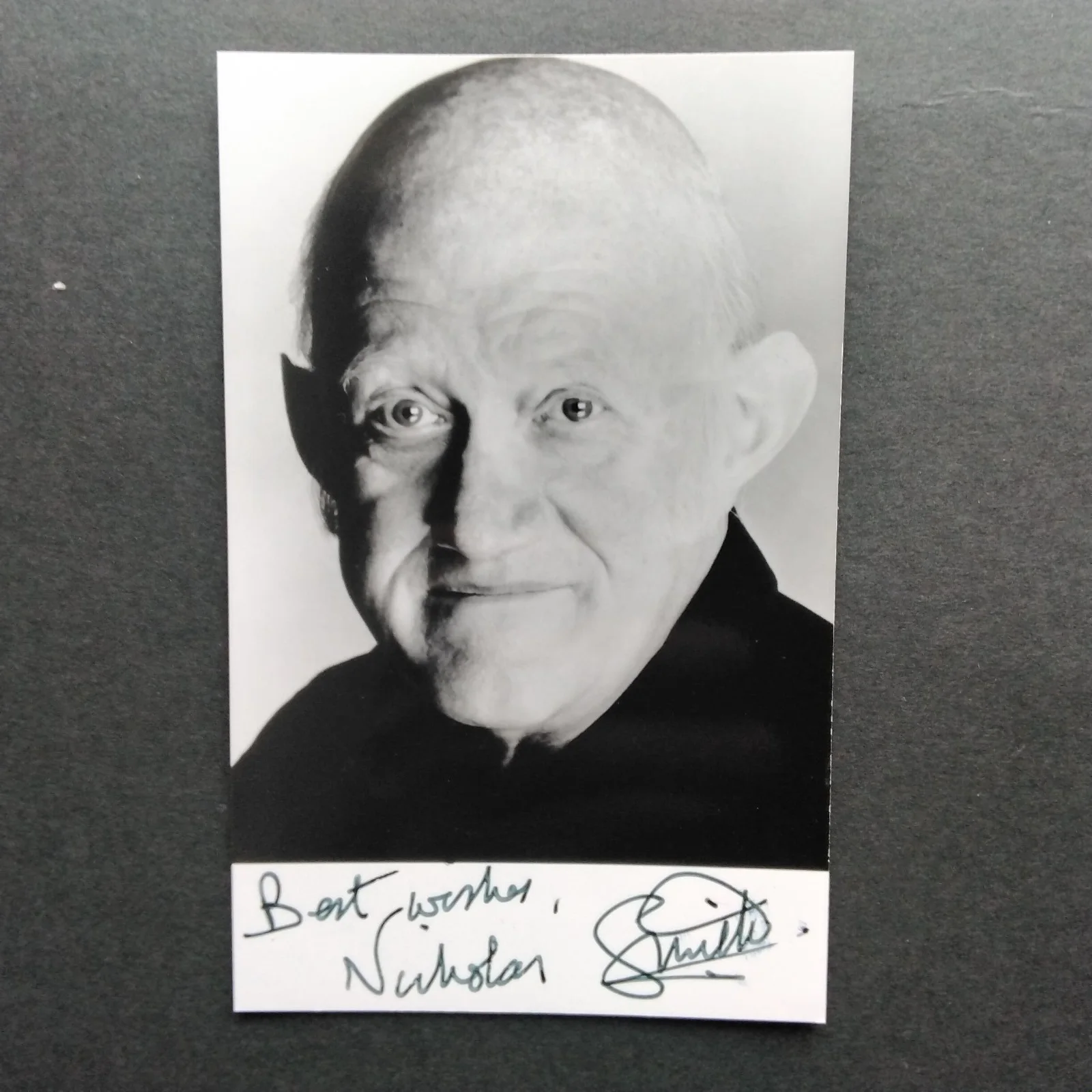 Nicholas Smith SIGNED Photo TV Movie Actor Are You Being Served? Sherlock Holmes, изображение 5