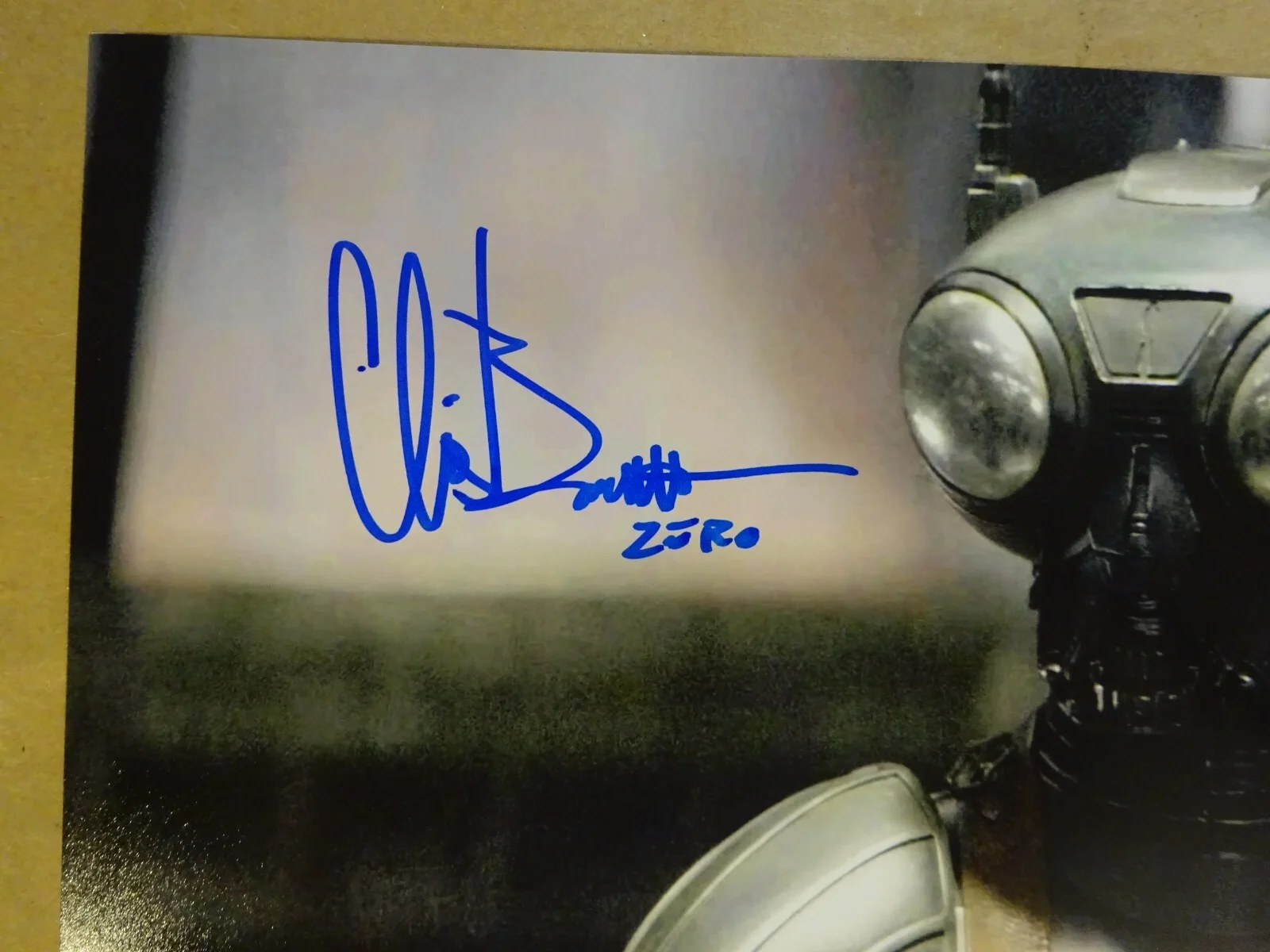 Chris Bartlett — Autographed Chris Bartlett Signed 8x10 Star Wars Q9-0 Zero Photo Beckett BAS COA, изображение 3
