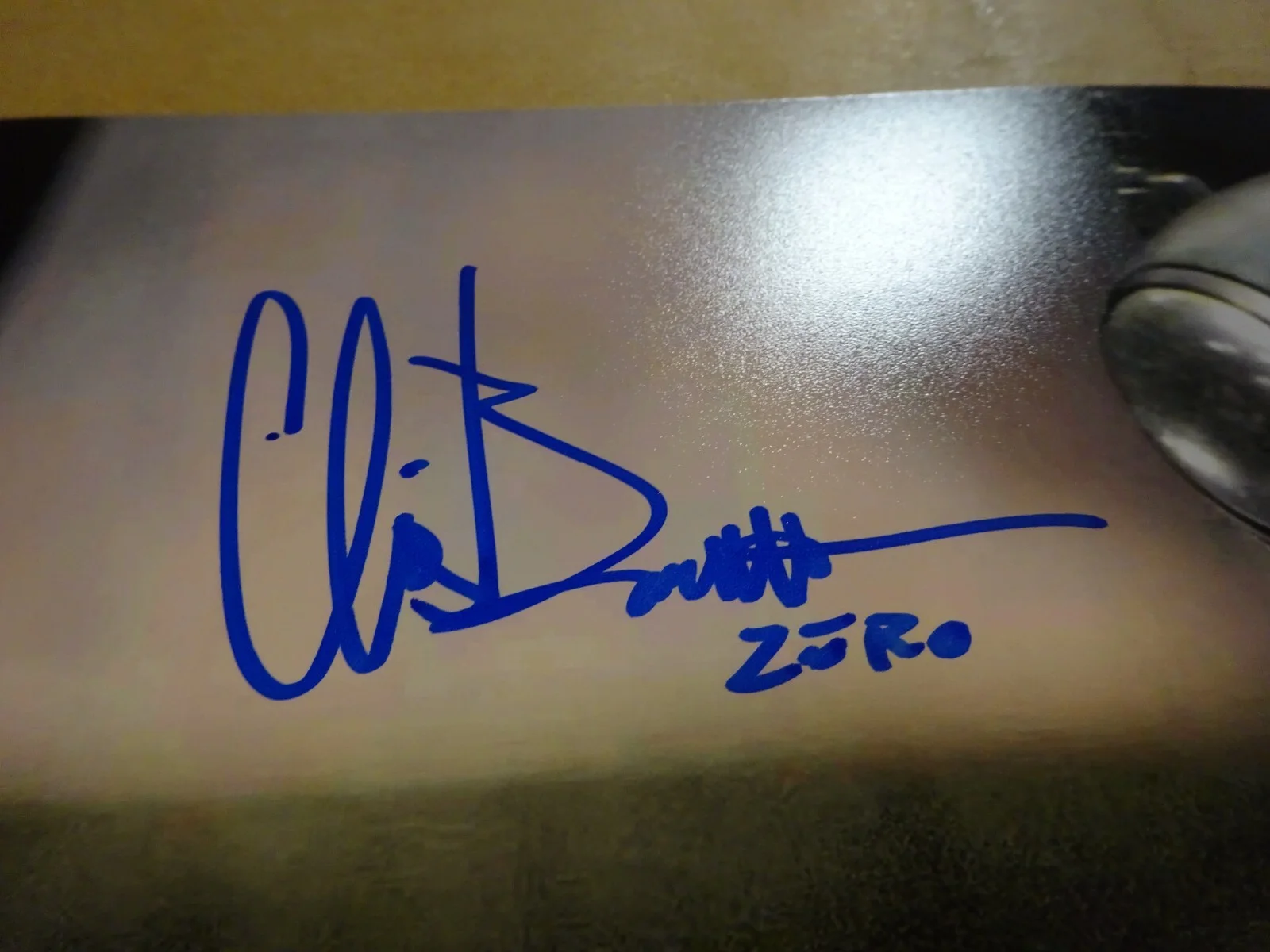 Chris Bartlett — Autographed Chris Bartlett Signed 8x10 Star Wars Q9-0 Zero Photo Beckett BAS COA, изображение 4