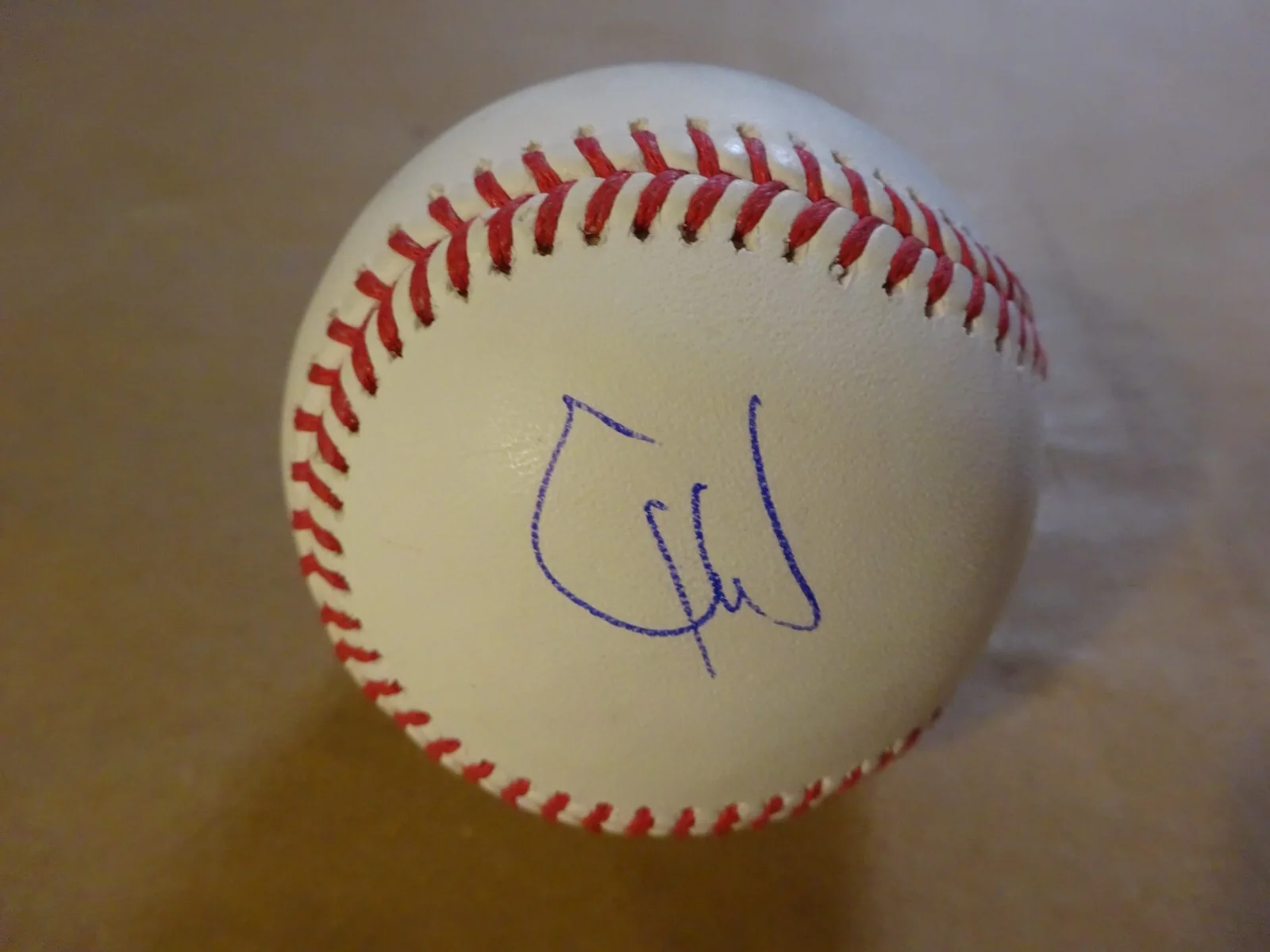 Christoph Waltz — Autographed Christoph Waltz Signed Baseball James Spence JSA COA, image 2