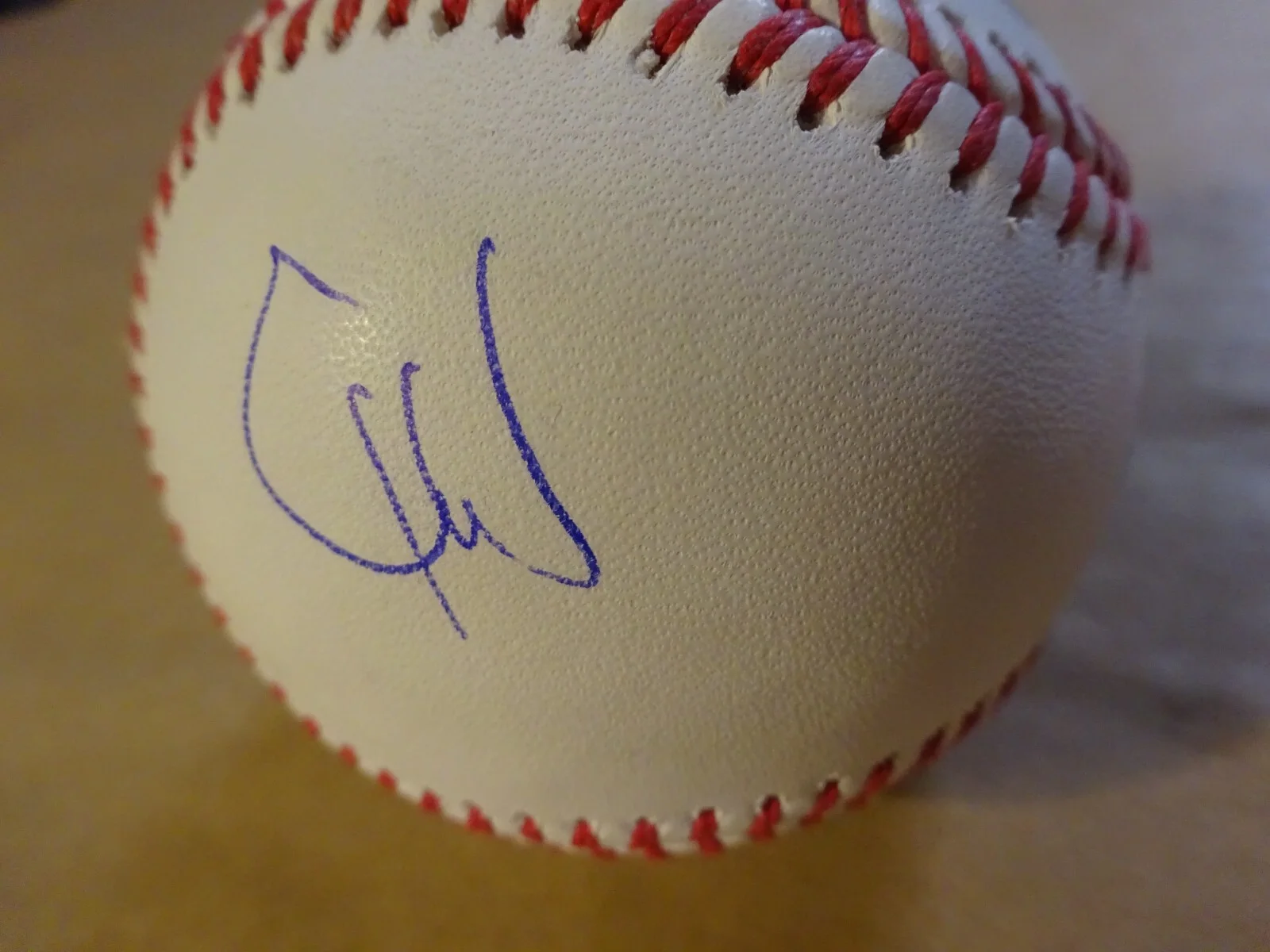 Christoph Waltz — Autographed Christoph Waltz Signed Baseball James Spence JSA COA, image 3