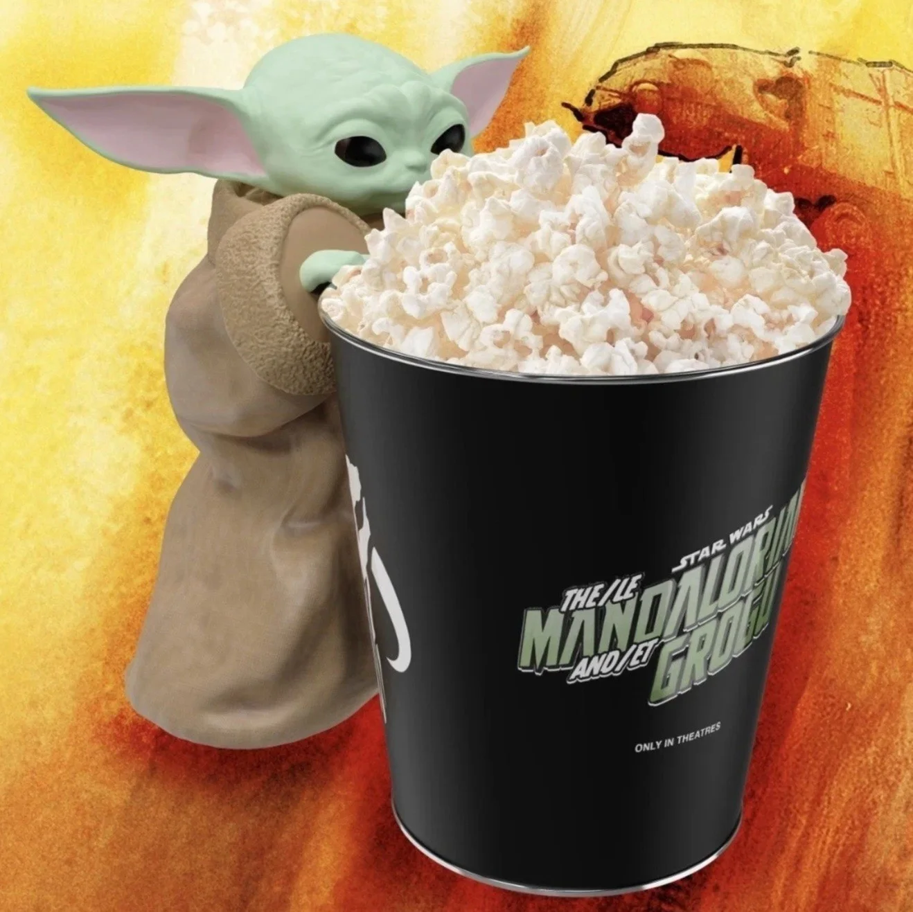 The Mandalorian and Grogu Popcorn Bucket Collectors Edition- In Hand, image 2