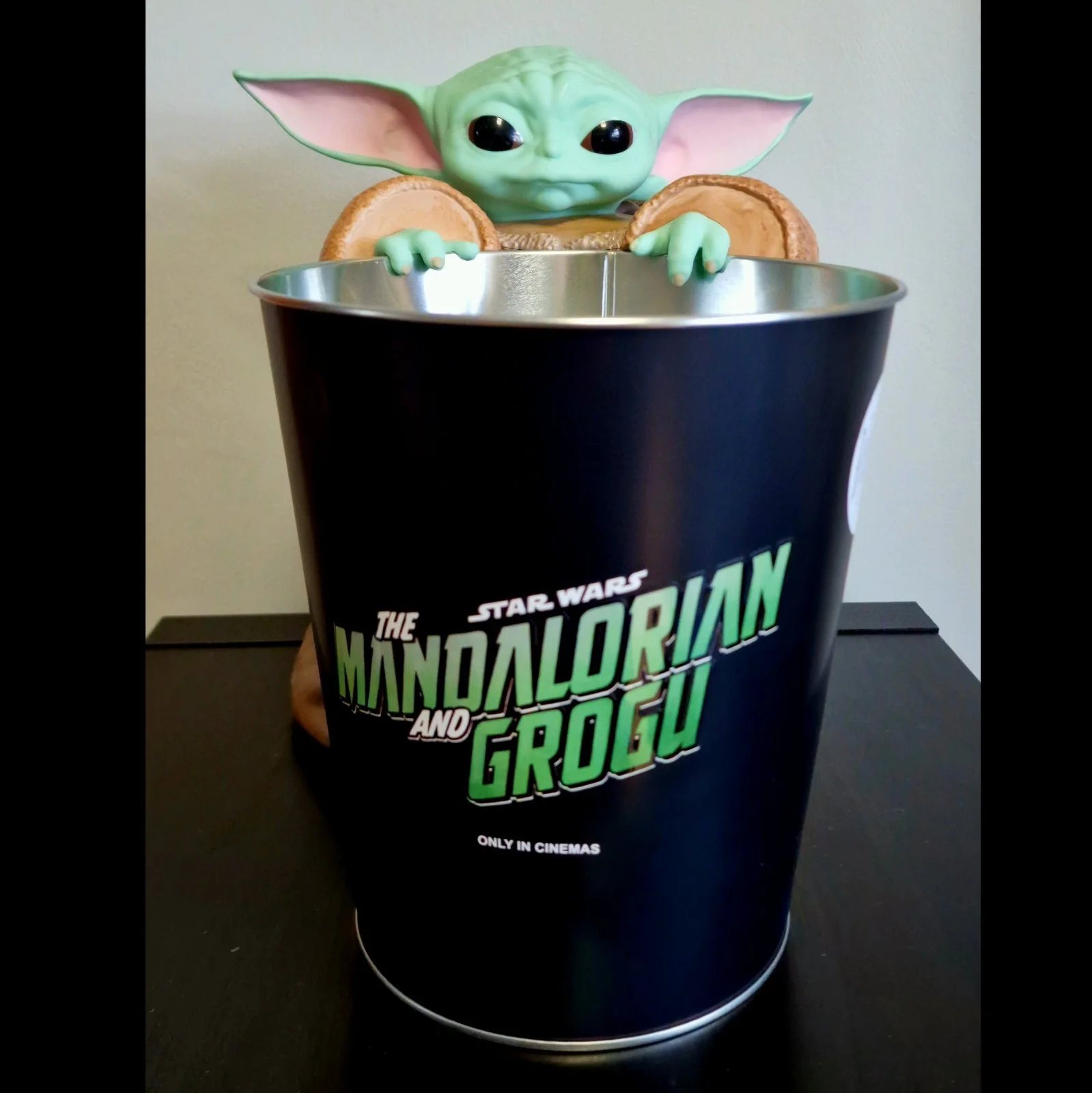 The Mandalorian and Grogu Popcorn Bucket Collectors Edition- In Hand, image 3