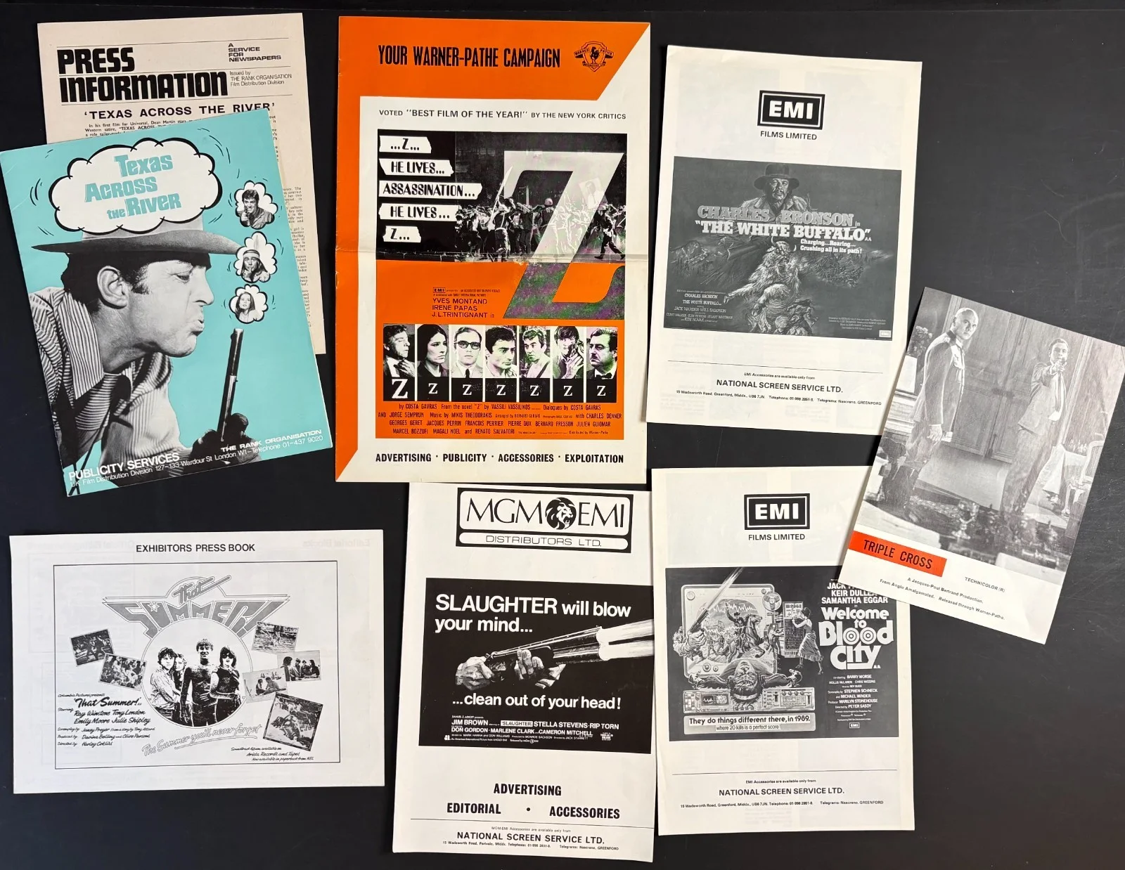 JOB LOT c.20x ORIGINAL Campaign Books + Press Sheets VERY RARE [2], image 2