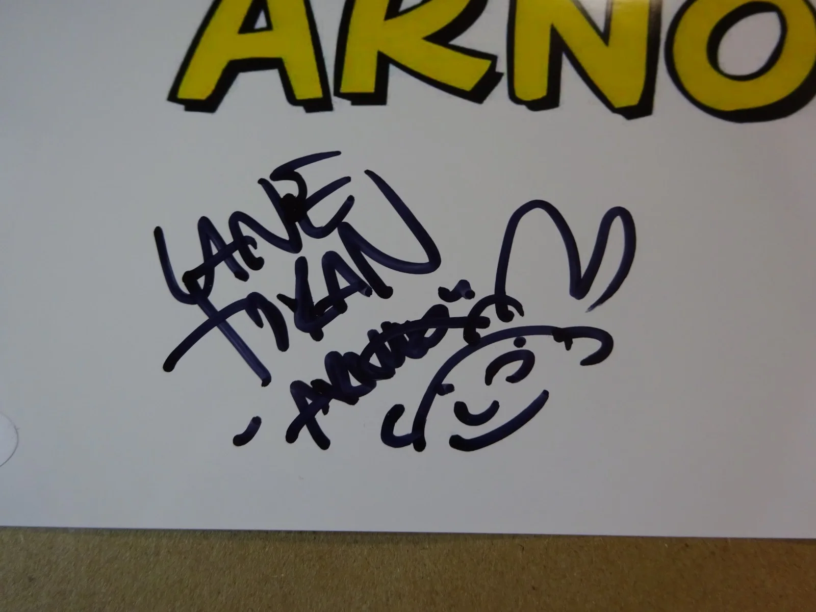 Craig Bartlett, Lane Toran — Autographed Craig Bartlett & Lane Toran Signed 8"x10" Photo Hey Arnold JSA COA, изображение 4