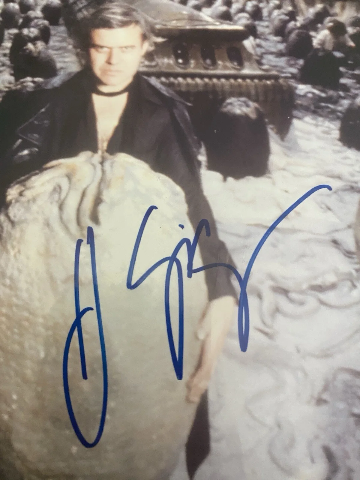 H.R. Giger — H.R. Giger Alien Artist 8x10 Photo Signed, изображение 2
