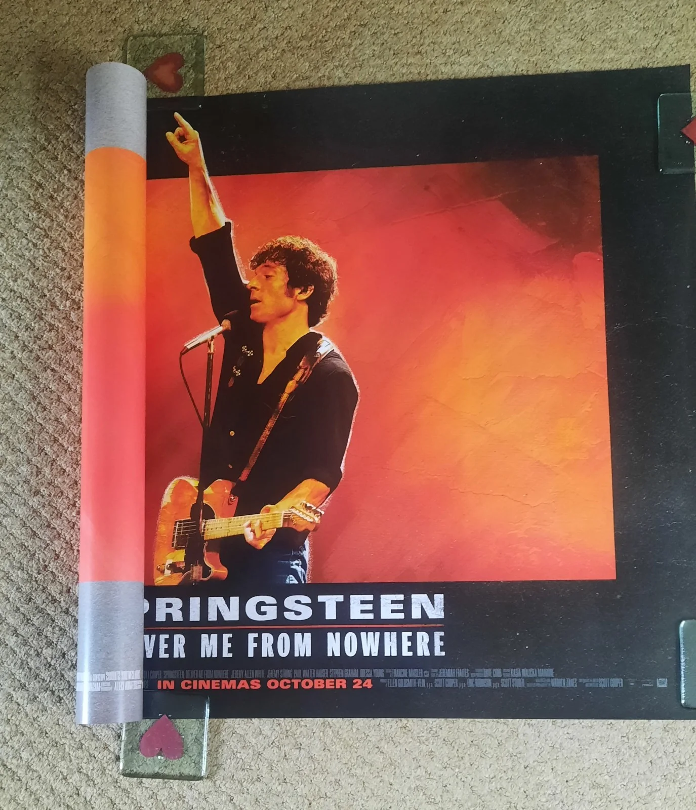SPRINGSTEEN Deliver Me From Nowhere Original UK Quad Cinema Poster 30x40", image 3