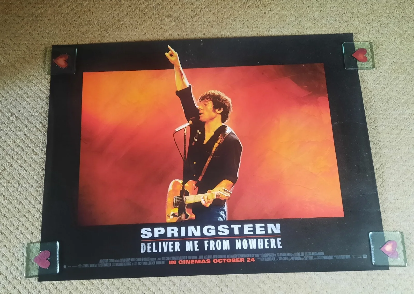 SPRINGSTEEN Deliver Me From Nowhere Original UK Quad Cinema Poster 30x40", image 5
