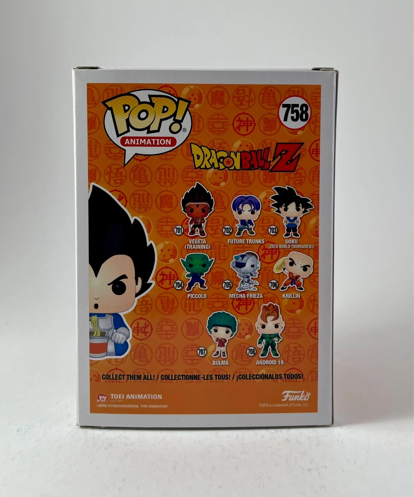 Chris Sabat — Chris Sabat Signed Dragon Ball Z Vegeta Eating Noodles Funko POP! Vinyl JSA COA, изображение 5