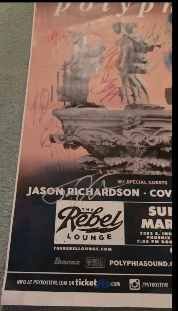 Polyphia Signed Official Tour Poster, image 4