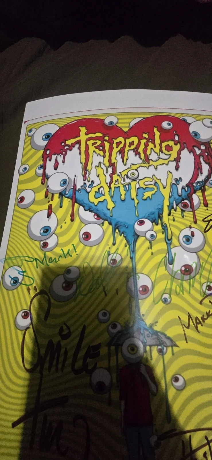 Tripping Daisy Signed Tour Poster 2026 With Proof, image 4