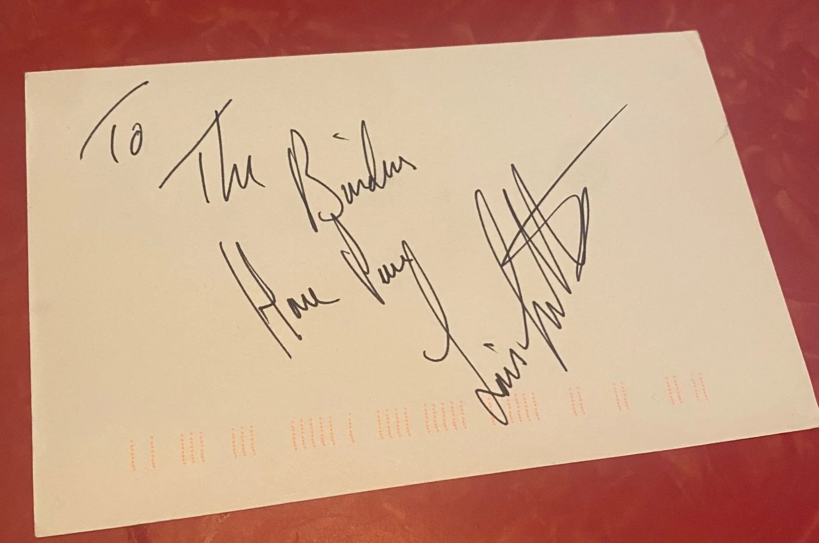 Louis Gossett Jr — Louis Gossett Jr book & autograph, image 2