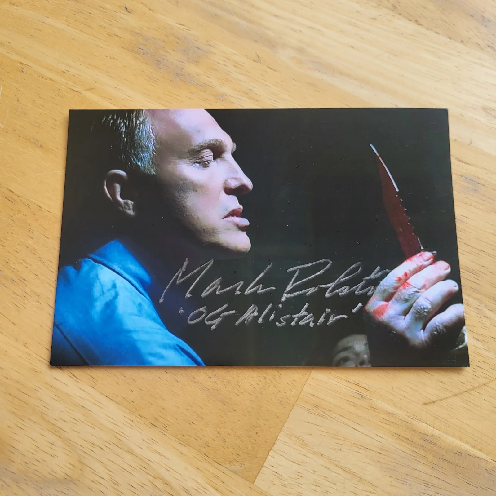 Mark Rolston — Mark Rolston Supernatural Hand Signed 4x6 Autograph Photo