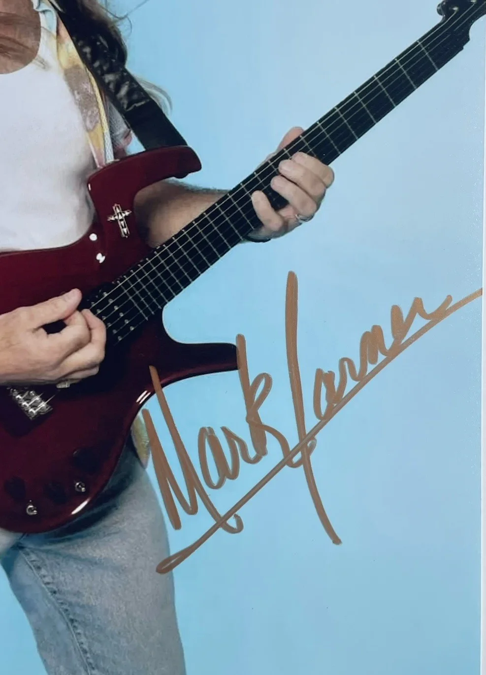 Mark Farner Authentic Hand Signed 8x10 Photo Musician Grand Funk Railroad, изображение 2