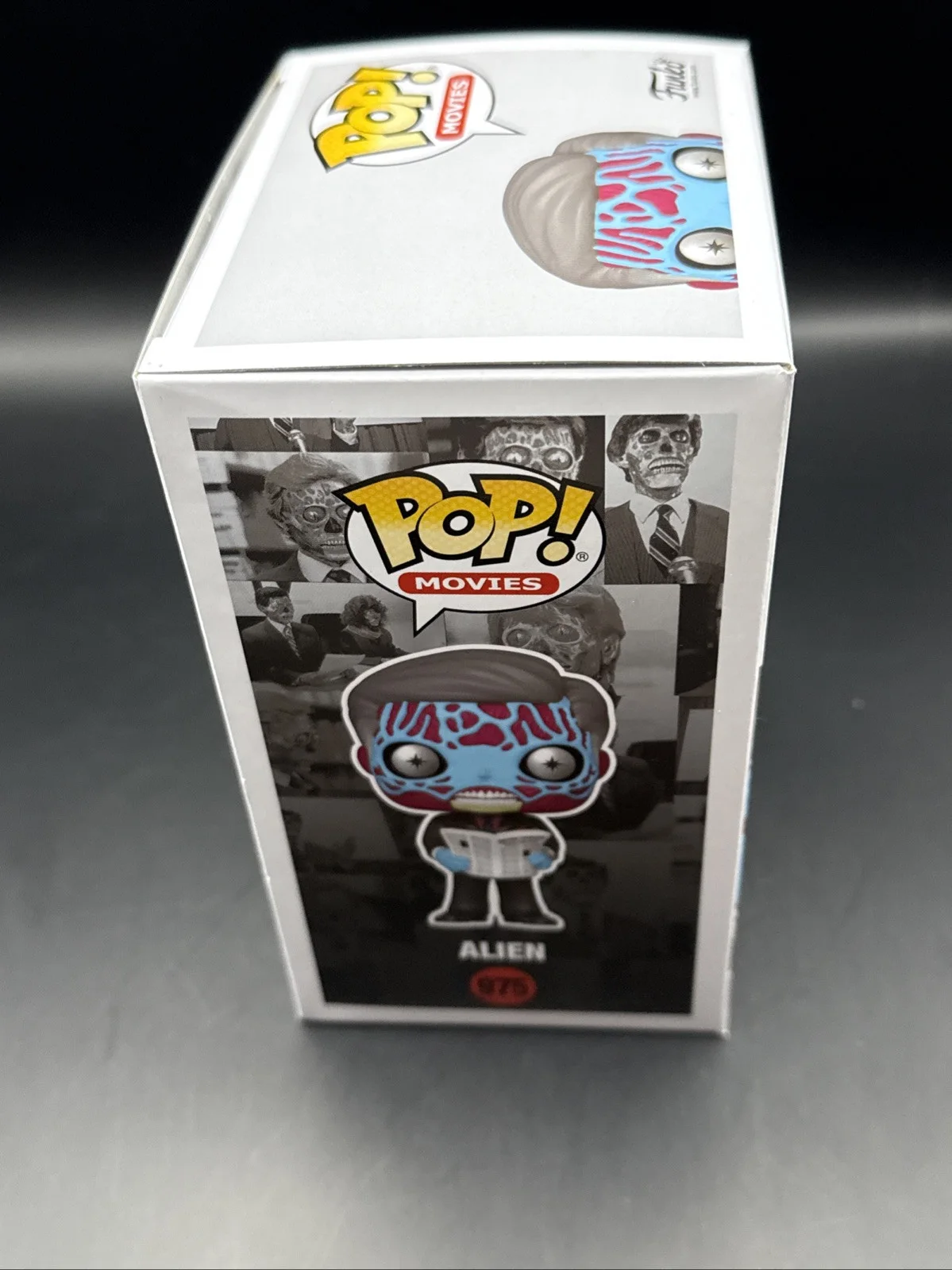 KEITH DAVID — KEITH DAVID SIGNED ALIEN FUNKO POP VINYL 975 THEY LIVE FRANK AUTOGRAPH JSA, image 3