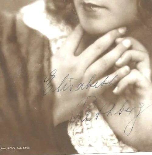 Original Hand Signed autograph by Elizabeth Rethberg on 8 x 10 photo, изображение 2