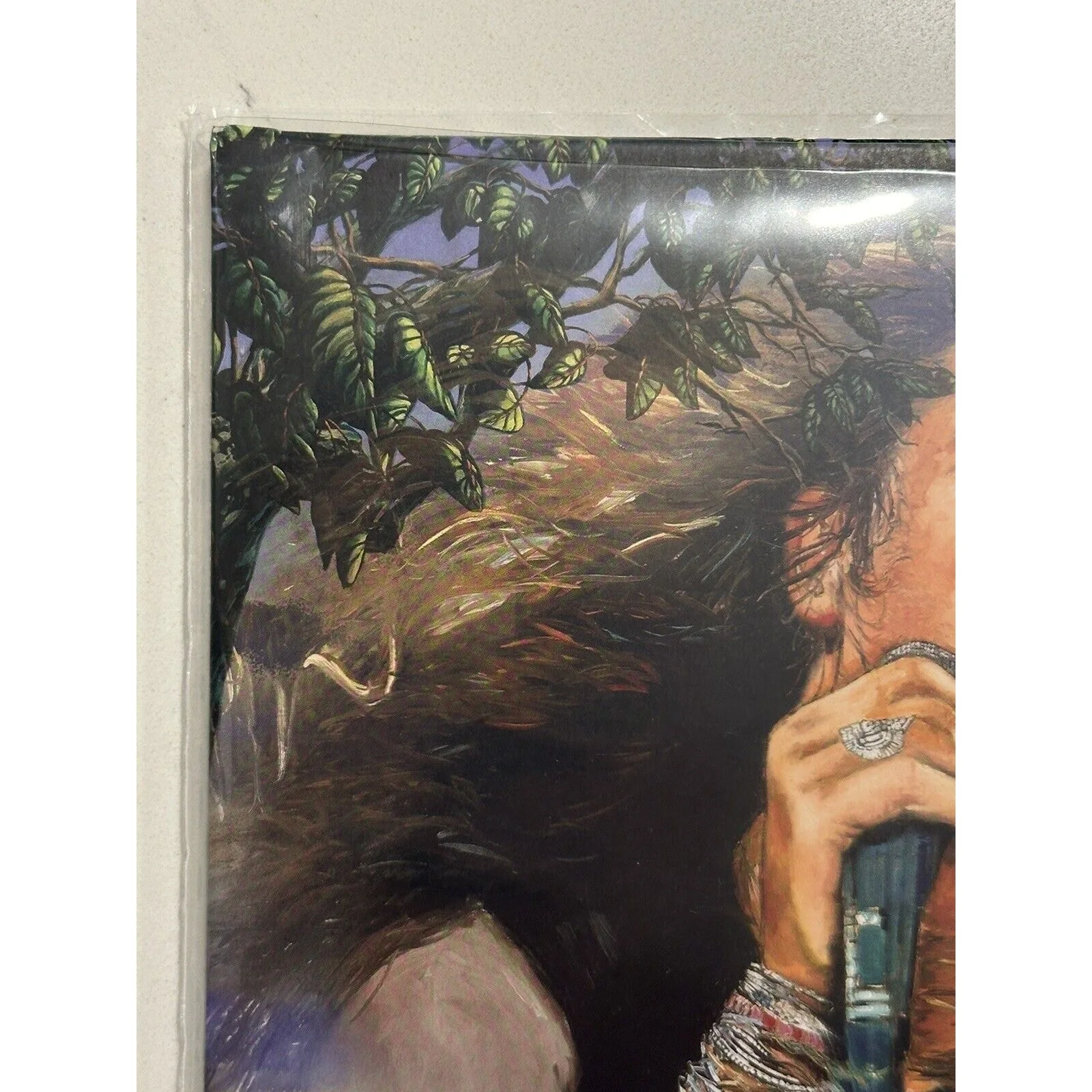 Sebastian Bach SIGNED LP Child Within the Man BLUE COLOR Vinyl Record AUTOGRAPH, image 4