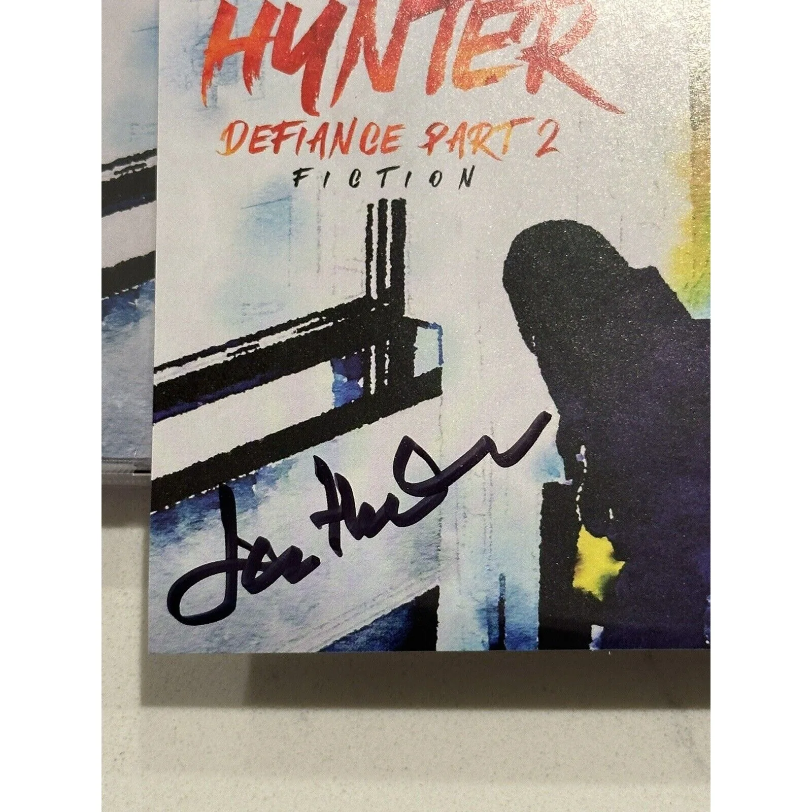 IAN HUNTER/MOTT AUTOGRAPHED "DEFIANCE PART 2" SIGNED ARTCARD NEW SEALED CD 2024, изображение 4
