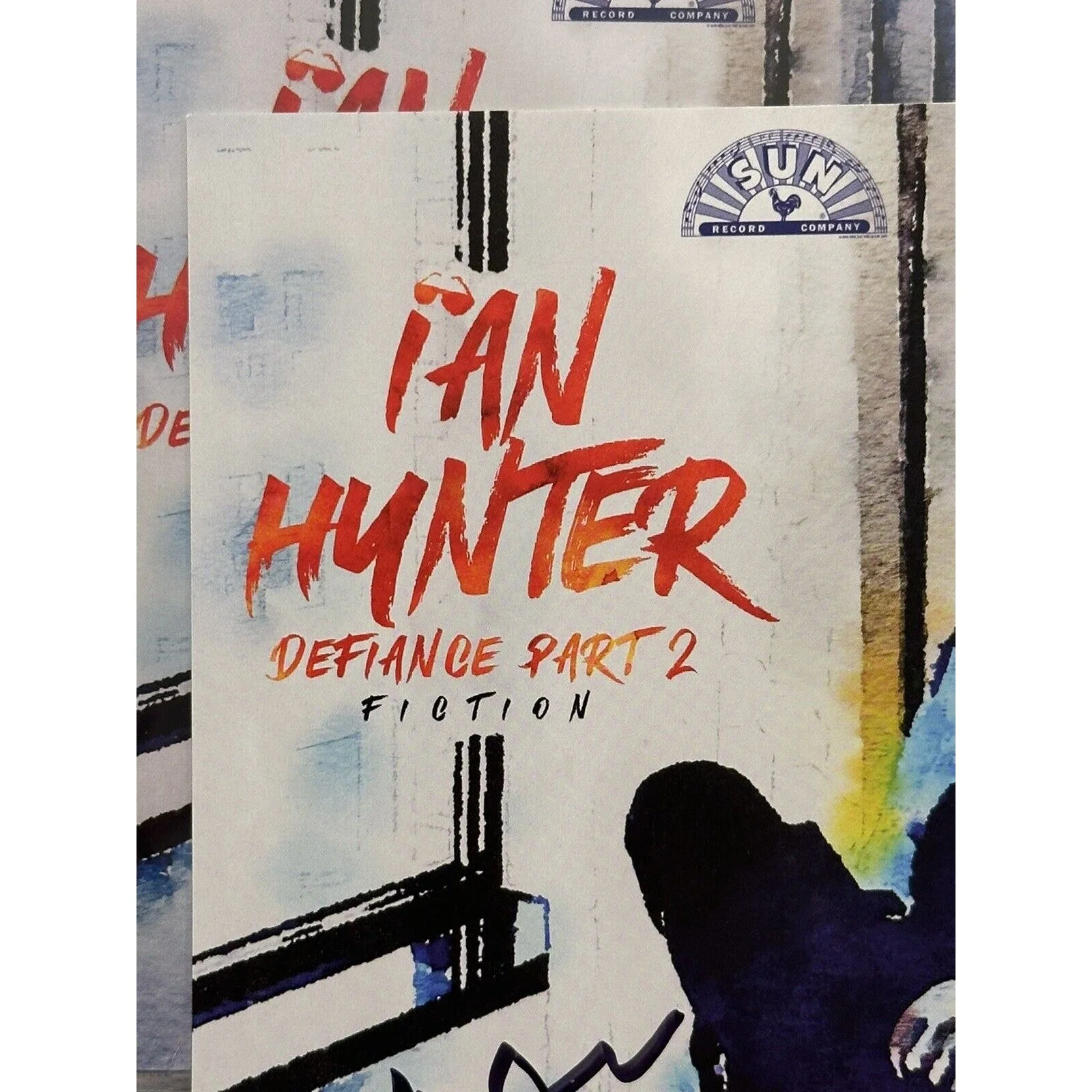 IAN HUNTER/MOTT AUTOGRAPHED "DEFIANCE PART 2" SIGNED ARTCARD NEW SEALED CD 2024, изображение 5