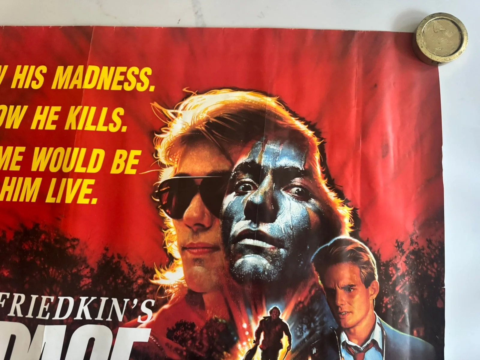 Rampage (1987) Promo Video Shop Movie Poster - A1 - RARE rolled, изображение 5