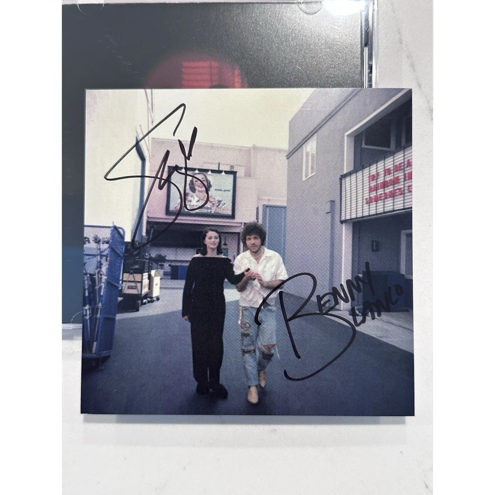 SIGNED SELENA GOMEZ & BENNY BLANCO CD I SAID I LOVE YOU FIRST, изображение 2