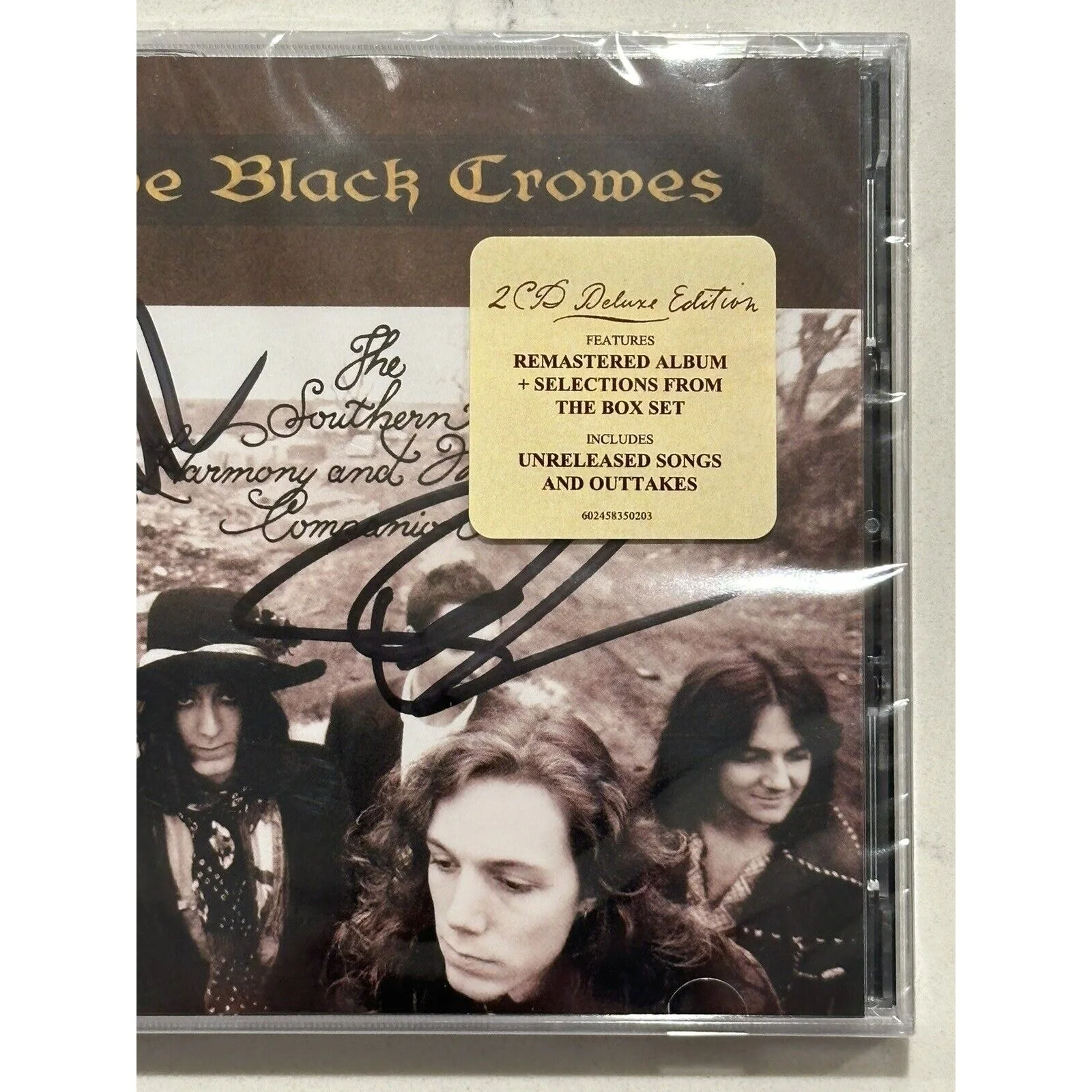 The Black Crowes The Southern Harmony & Musical Companion SIGNED AUTOGRAPHED #2, изображение 5
