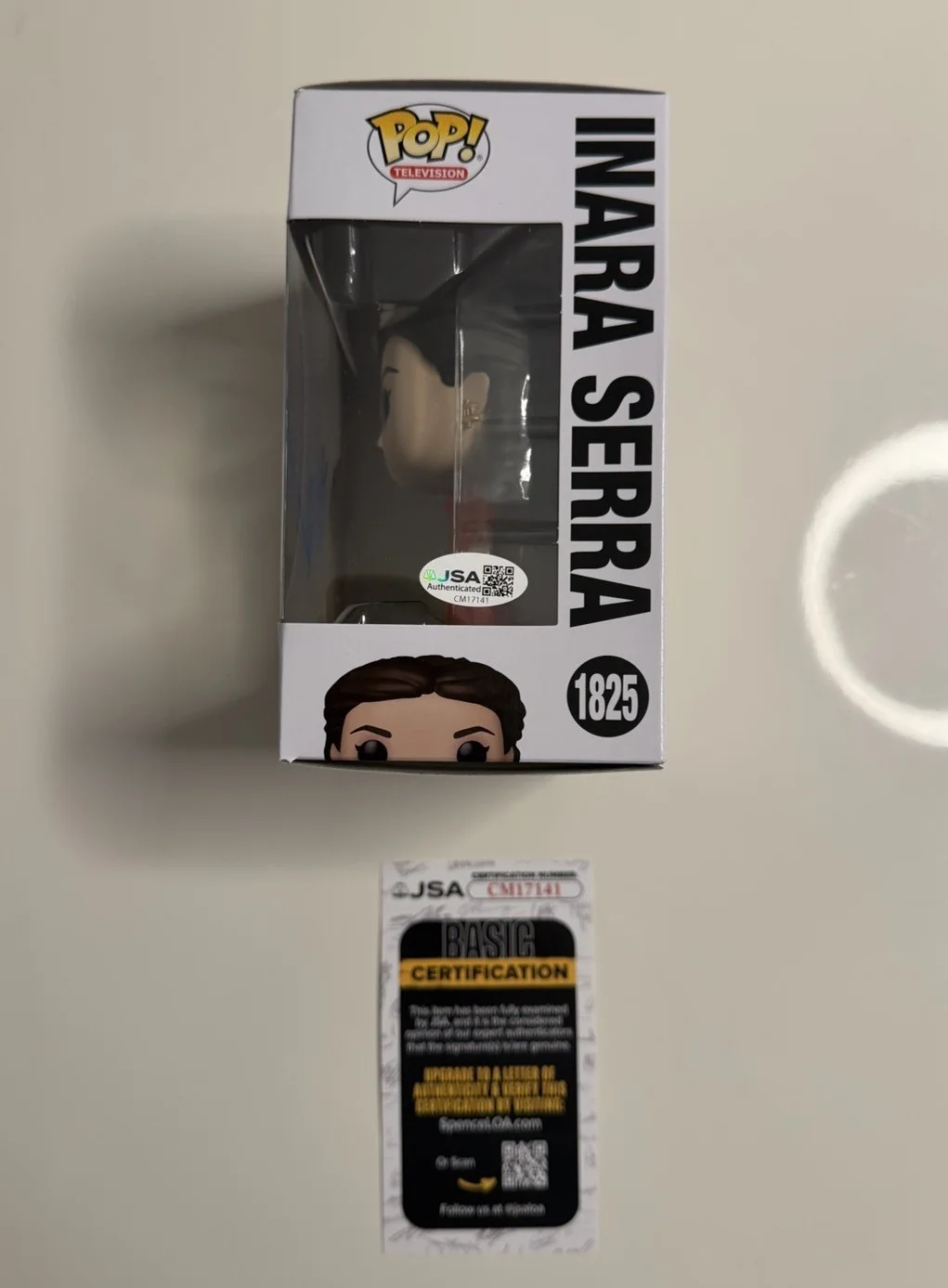 Morena Baccarin — Morena Baccarin Autographed Inara Serra Funko Pop Firefly JSA COA, image 2