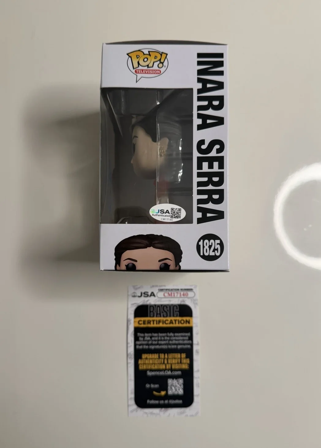 Morena Baccarin — Morena Baccarin Autographed Inara Serra Funko Pop Firefly JSA COA, image 2