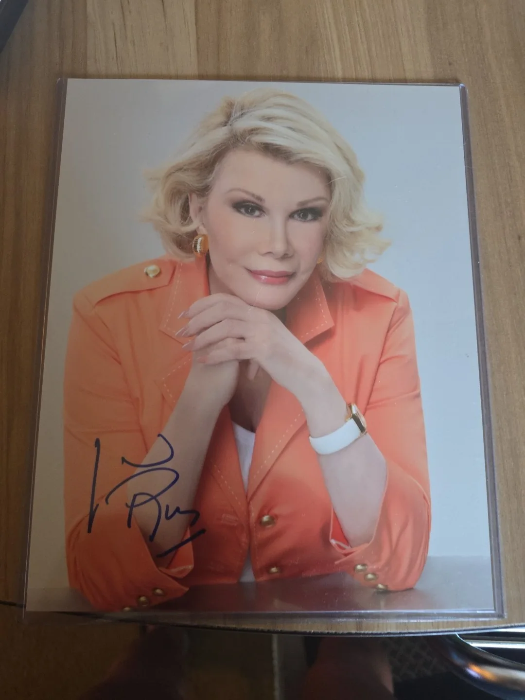 Joan Rivers Hand Signed. Photograph with COA., image 2