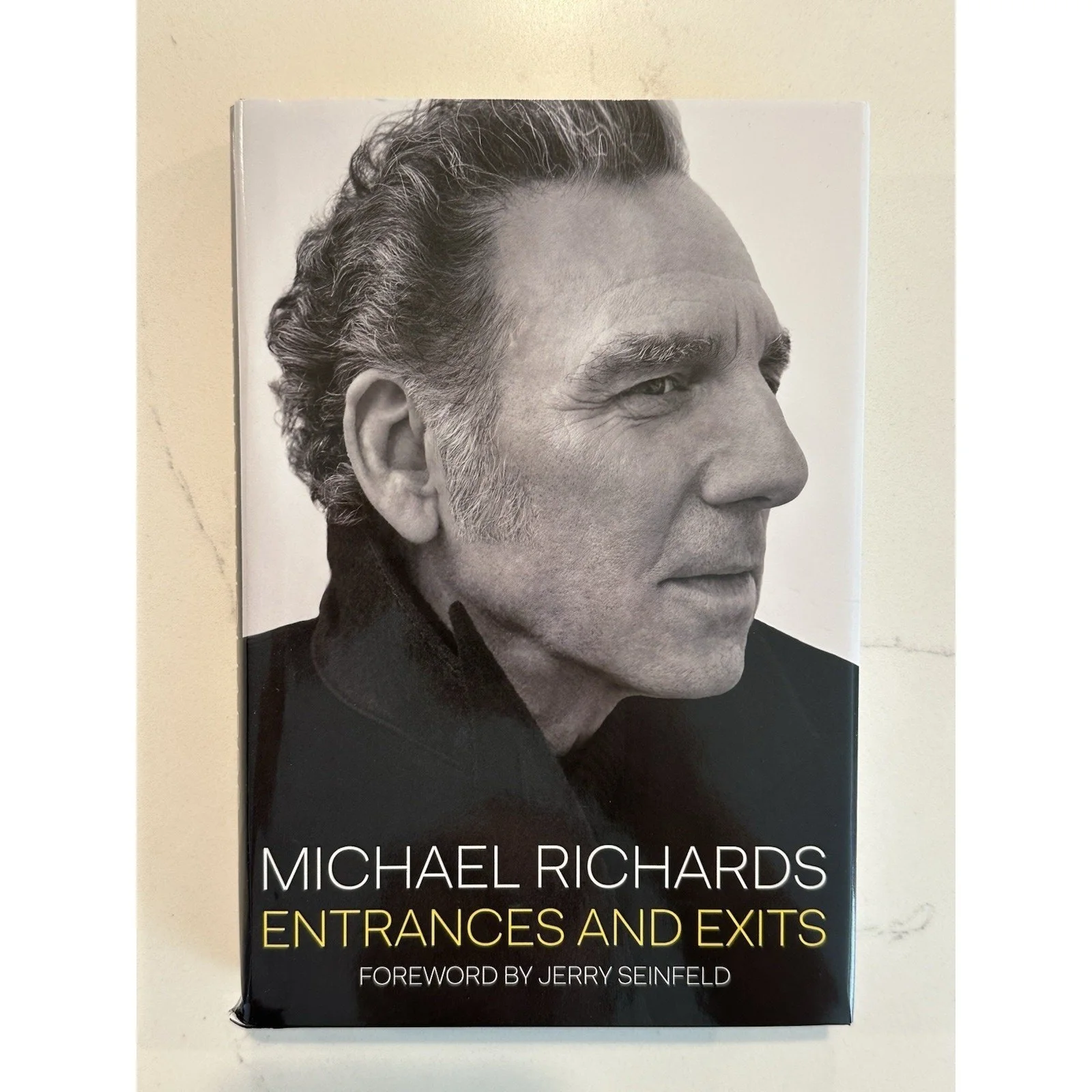 Michael Richards — MICHAEL RICHARDS Seinfeld Kramer SIGNED ENTRANCES EXITS Book AUTOGRAPHED COA #2