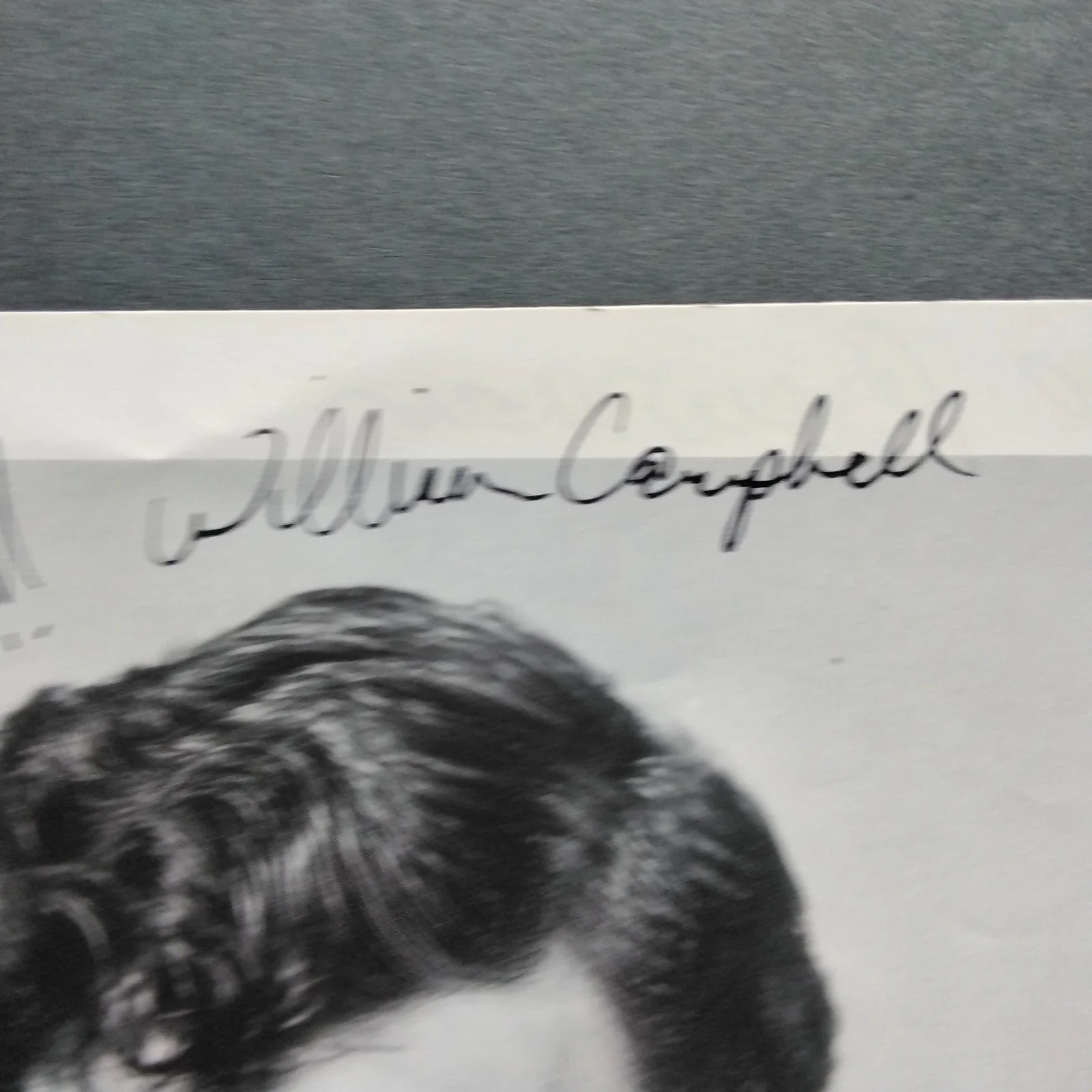 William Campbell SIGNED Photo Movie Actor Star Trek Love Me Tender Naked & Dead, изображение 4