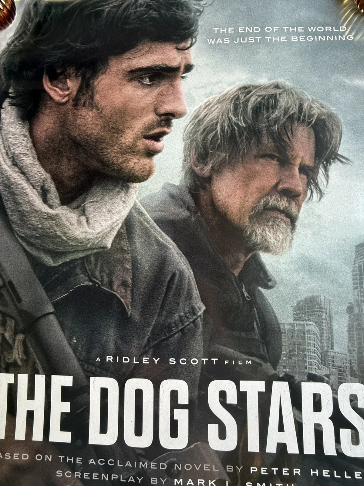 THE DOG STARS MOVIE POSTER 2 Sided ORIGINAL INTL Advance 27x40 RIDLEY SCOTT, изображение 3
