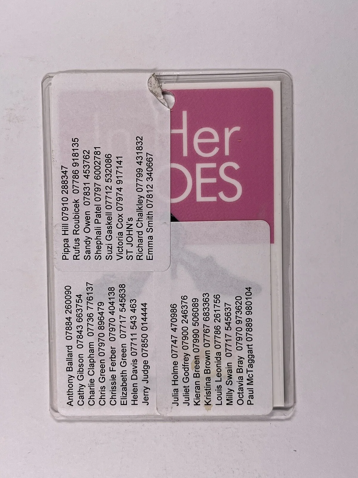 In Her Shoes Pass Laminate Original Cameron Diaz UK Movie Premiere Nov 2005, изображение 2