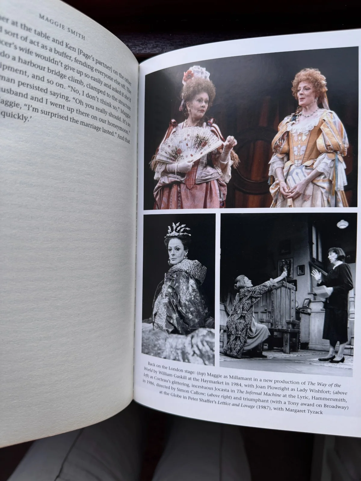 Maggie Smith Hand Signed Biography Book Autograph PSA QO Card + COA Harry Potter, изображение 3